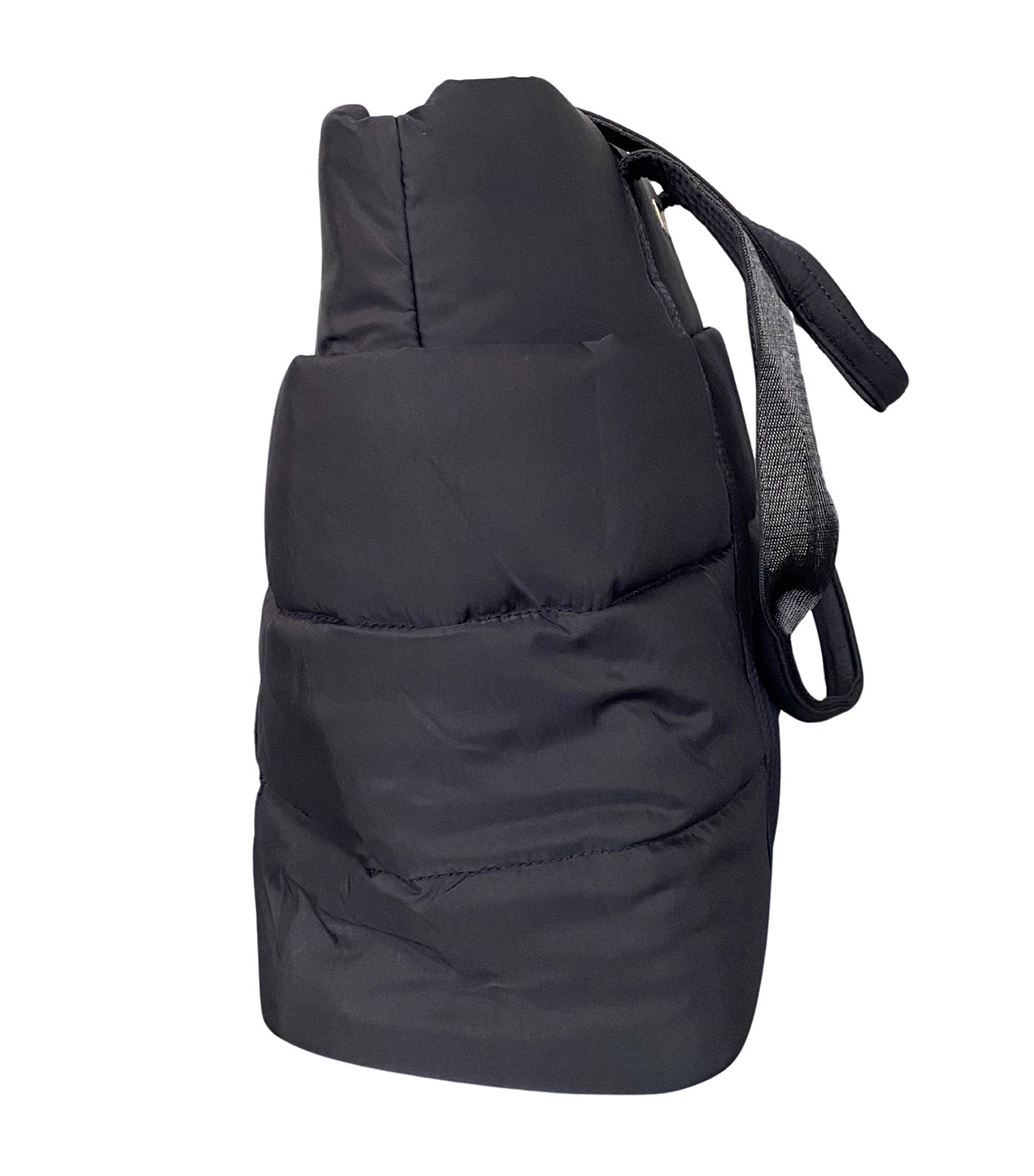 Bebe Chic Margaux Puff Tote Black