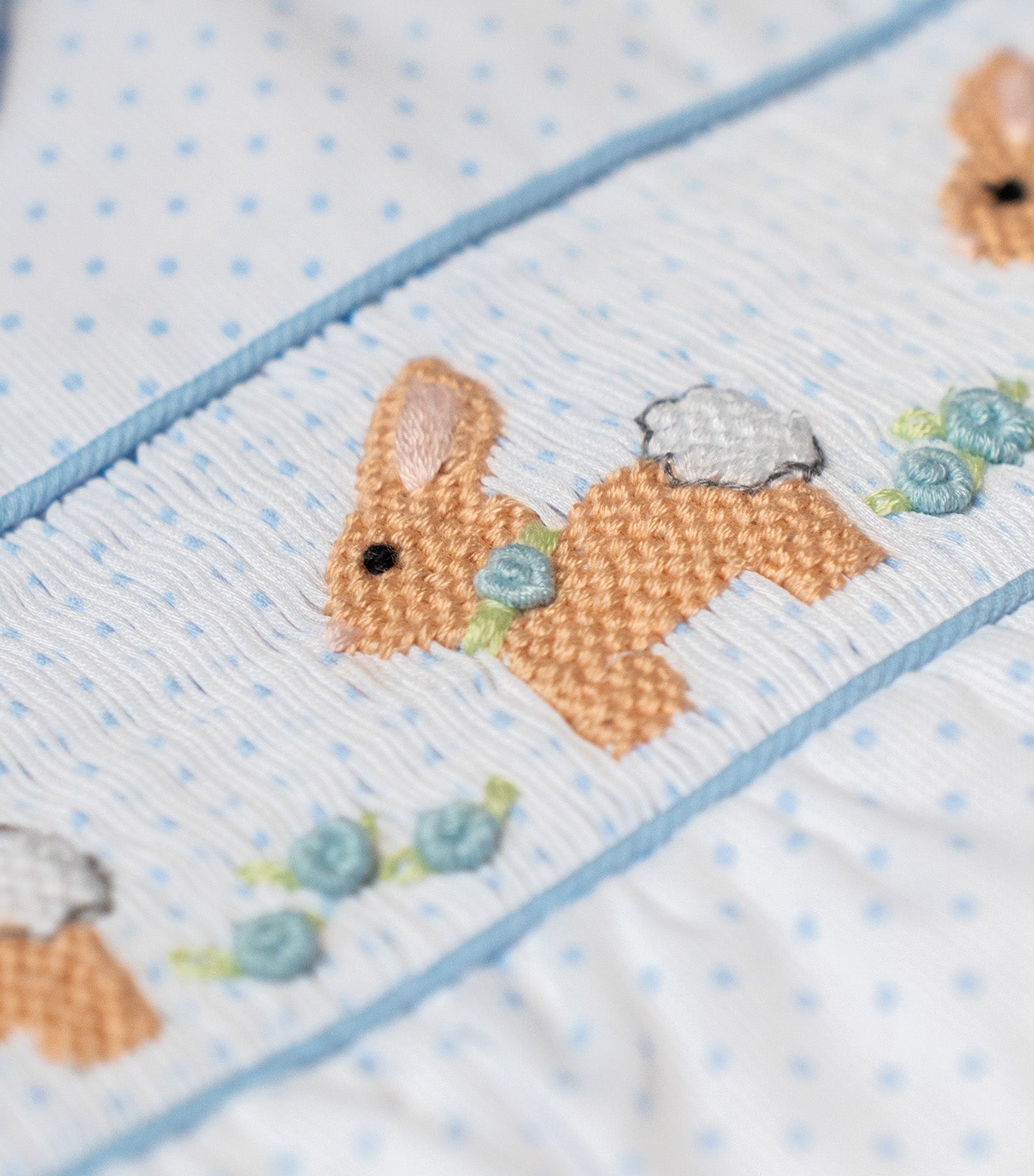 Belli Bunny Romper Blue Multicolor