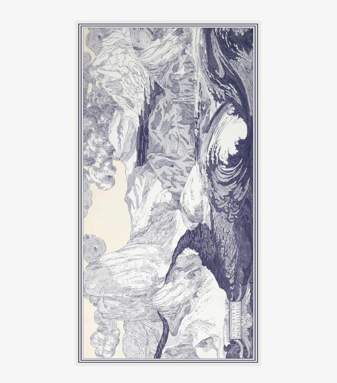 Scarf 100 - Balthazar - Navy