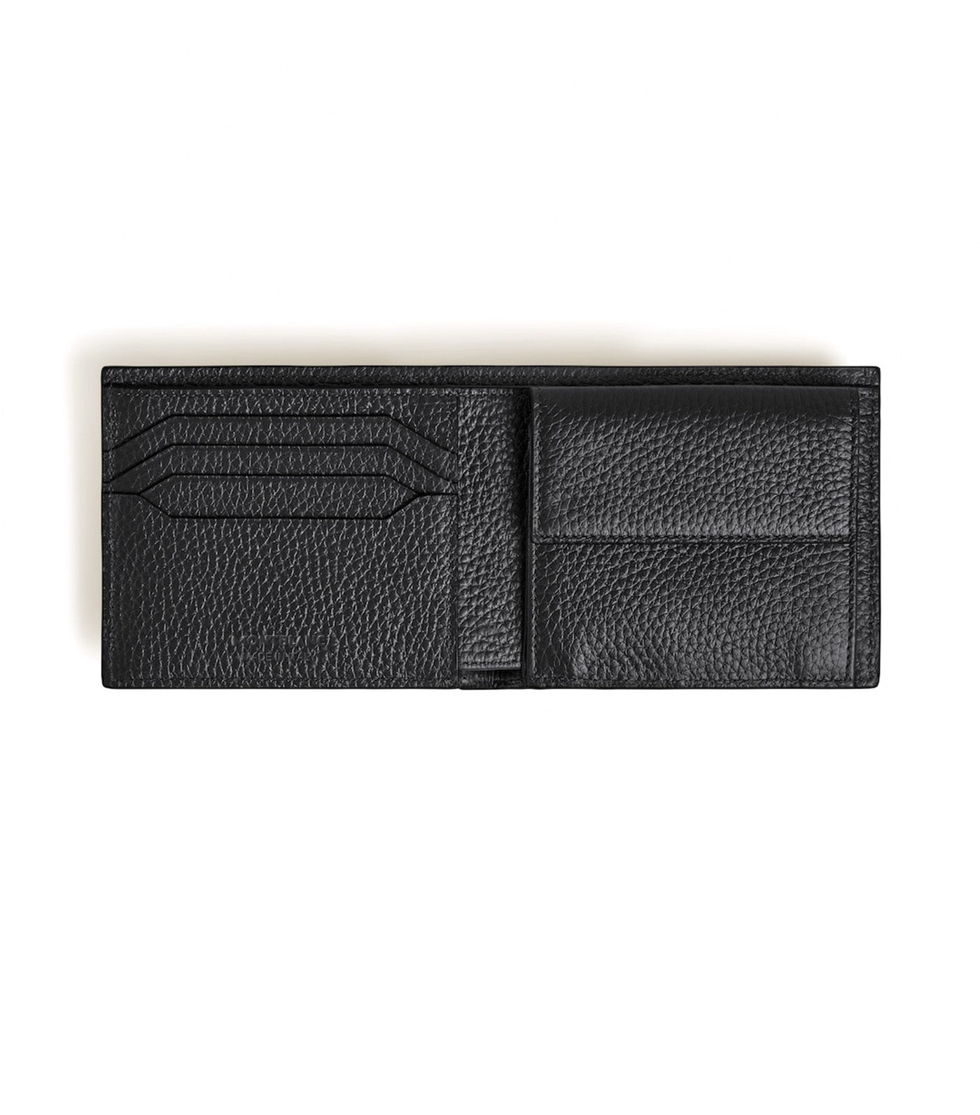 Montblanc Grain Wallet 4cc Coin Case Black