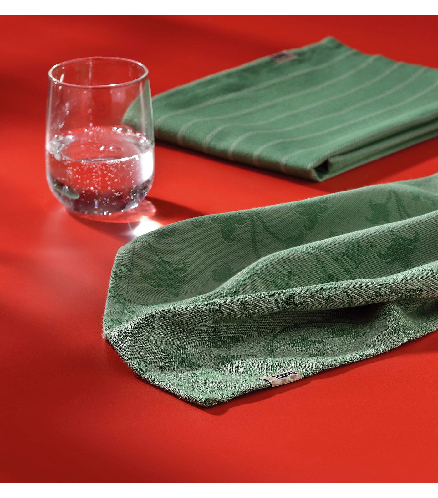 Apron Cora Light Green/Green