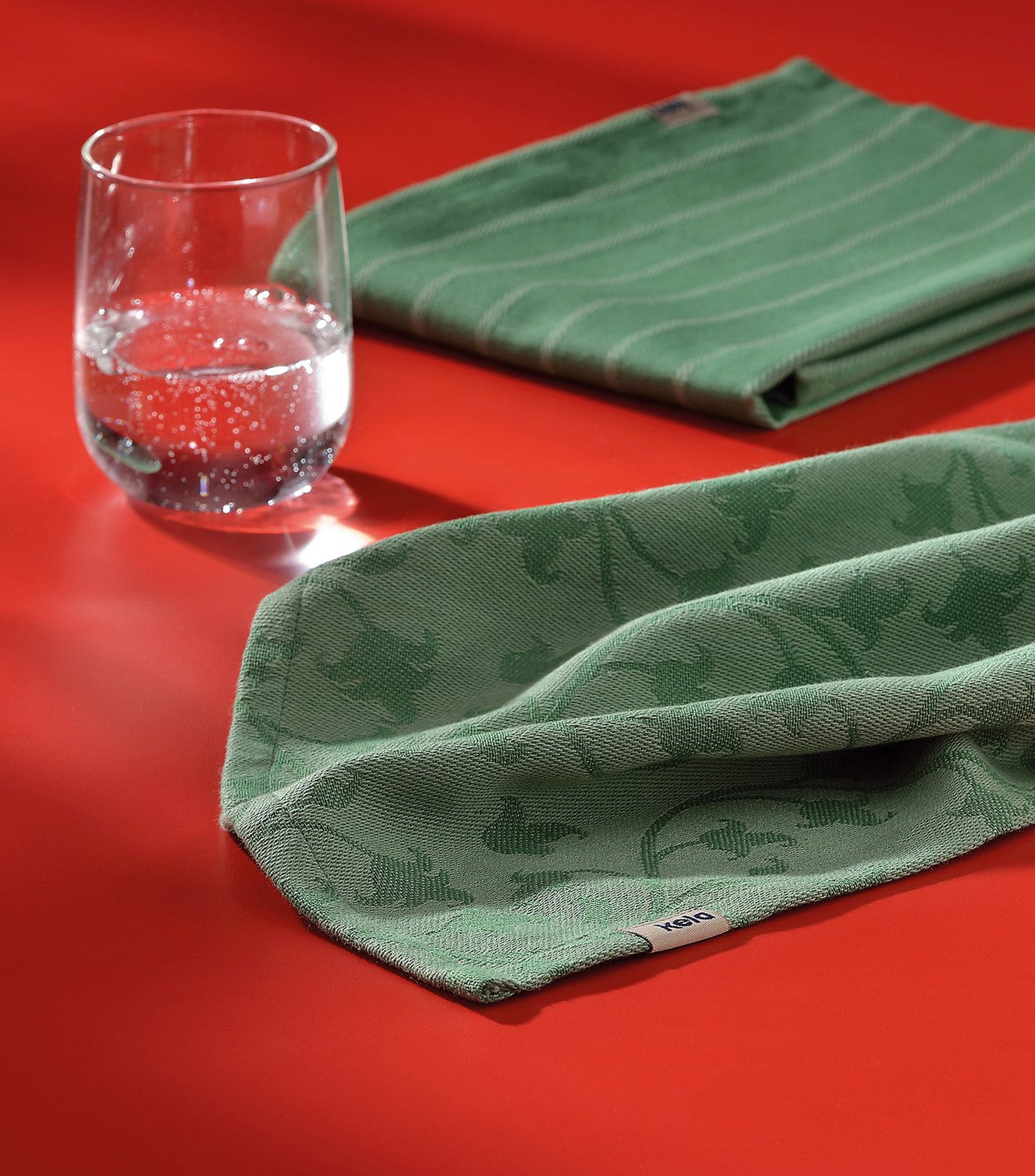 Oven Cloth Cora Light Green/Green