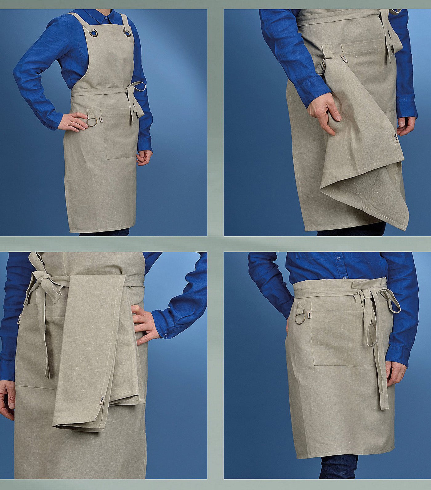Apron Puro Gray