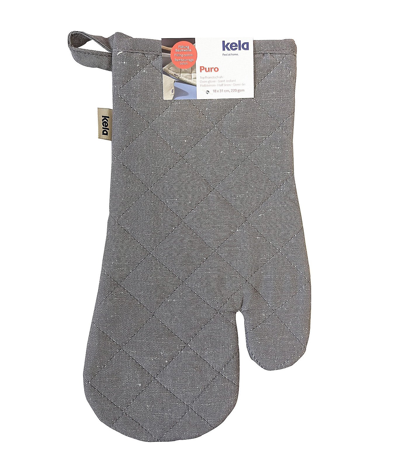 Oven Glove Puro Gray