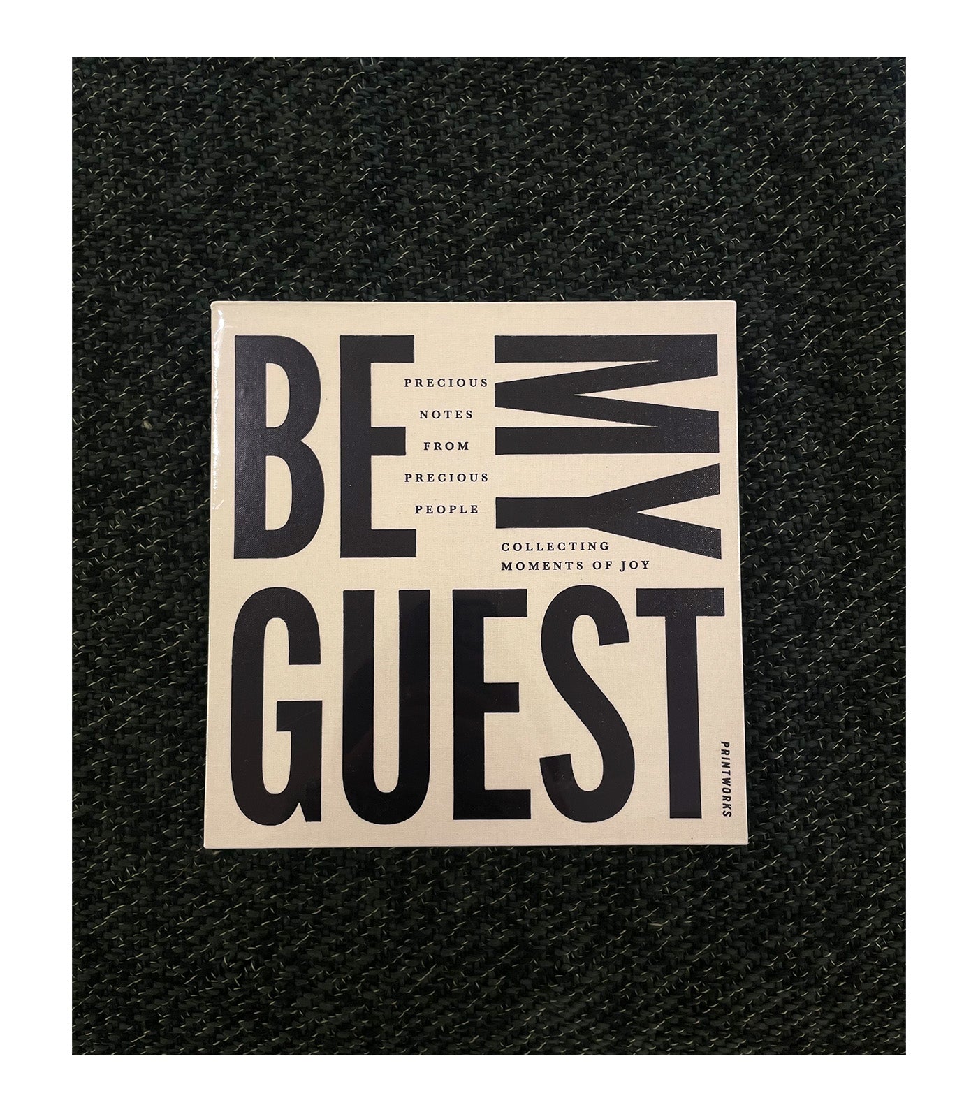 PRINTWORKS Guest Book - Black/White