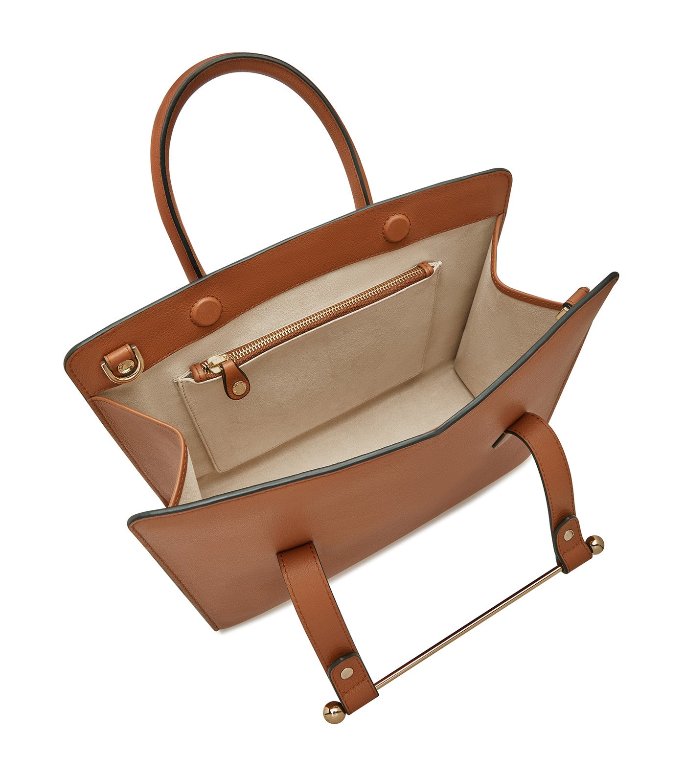 Midi Tote Chestnut