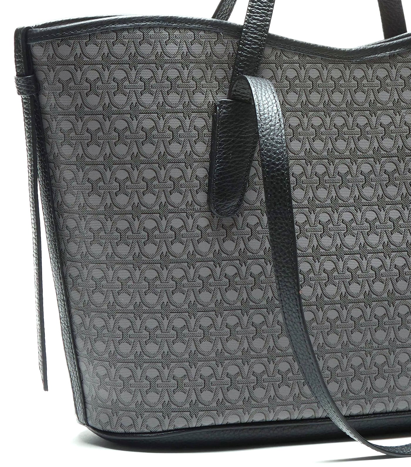 New Never without Bag Coated Monogram Medium
