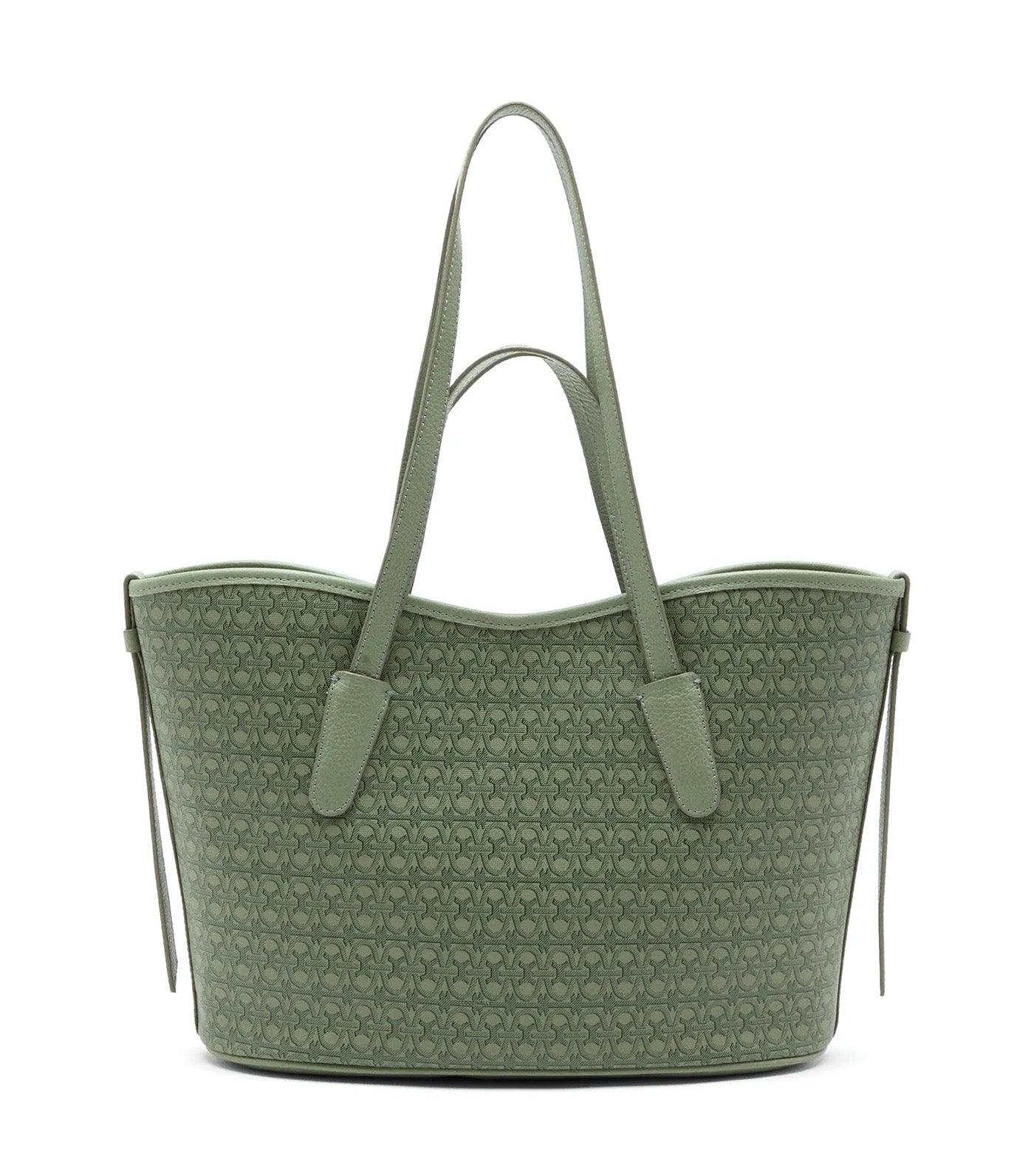 New Never without Bag Coated Monogram Medium