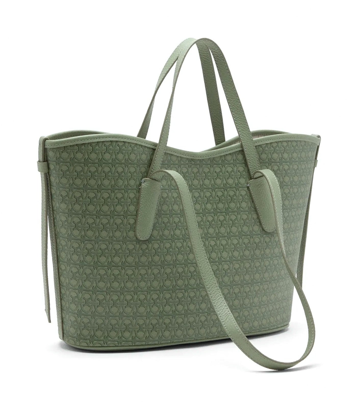 New Never without Bag Coated Monogram Medium