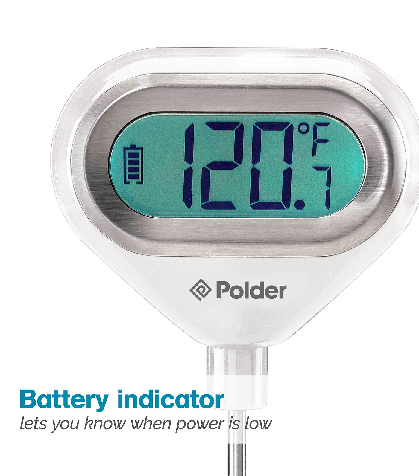 Pivoting Screen Instant Read Thermometer