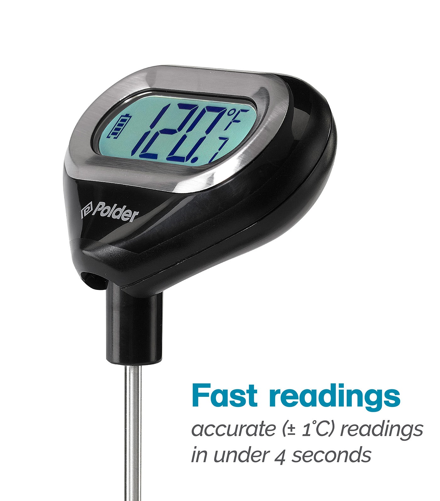 Pivoting Screen Instant Read Thermometer