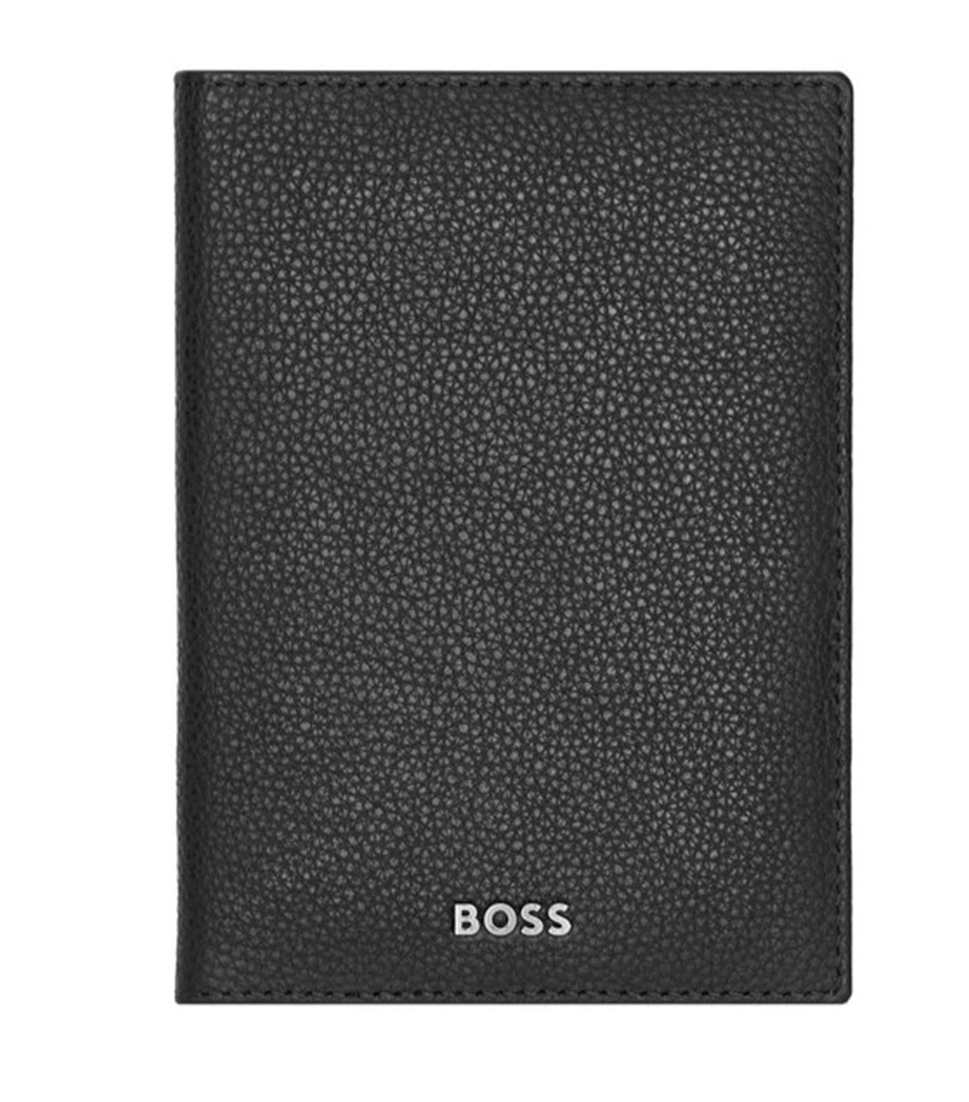 Passport Holder Classic Grained Black