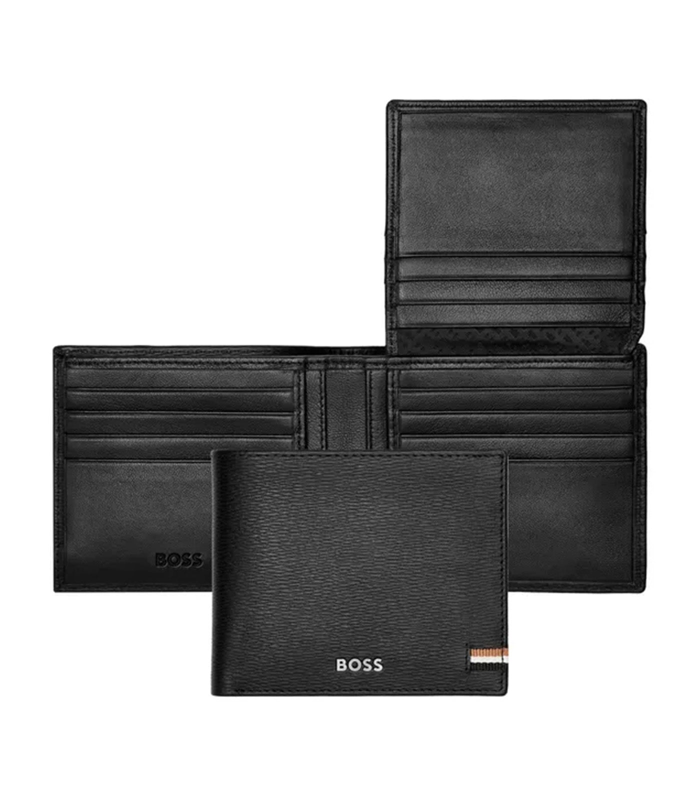 Hugo Boss Wallet with Flap Iconic Black