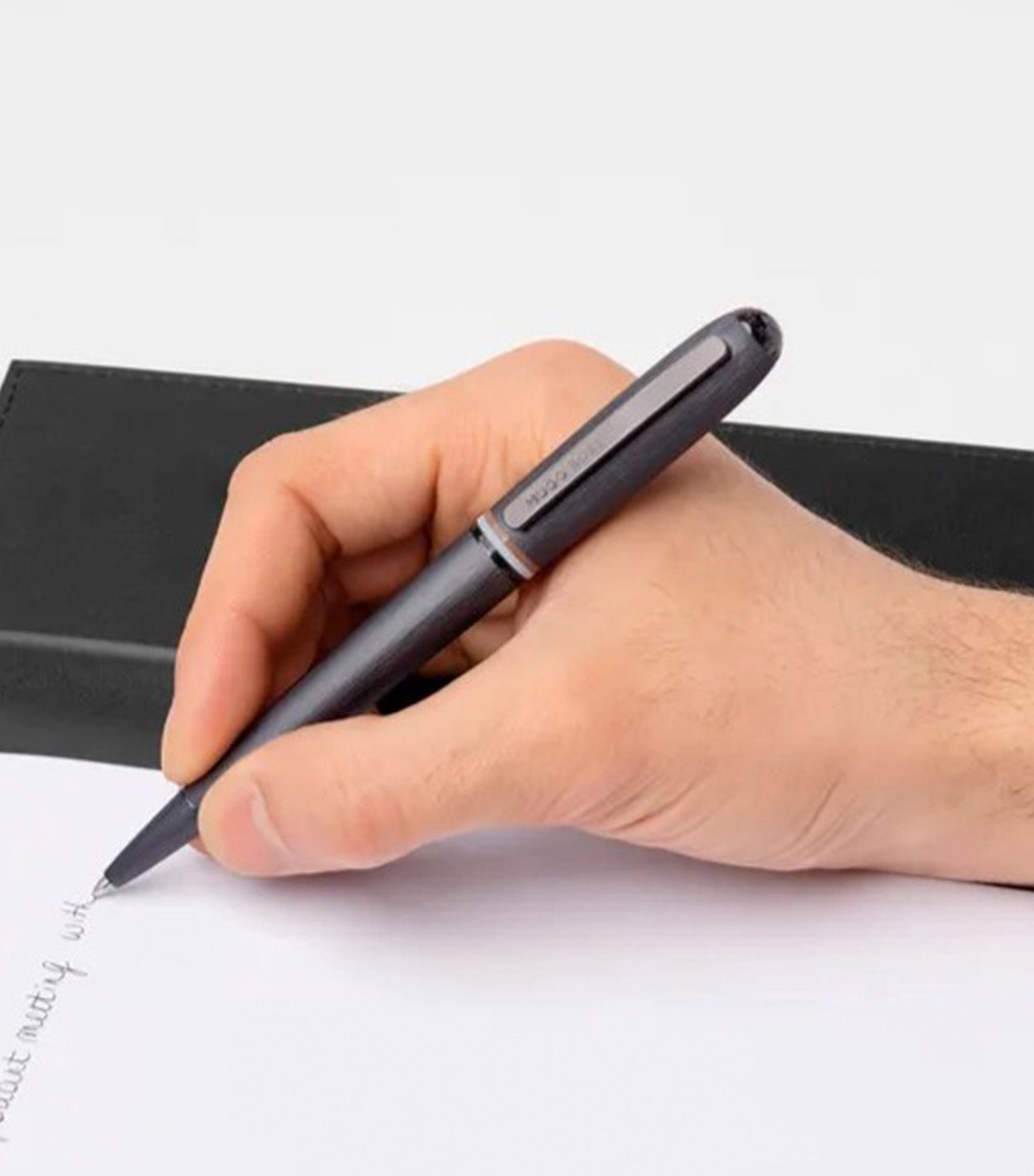 HUGO BOSS Ballpoint Pen Contour Iconic Black