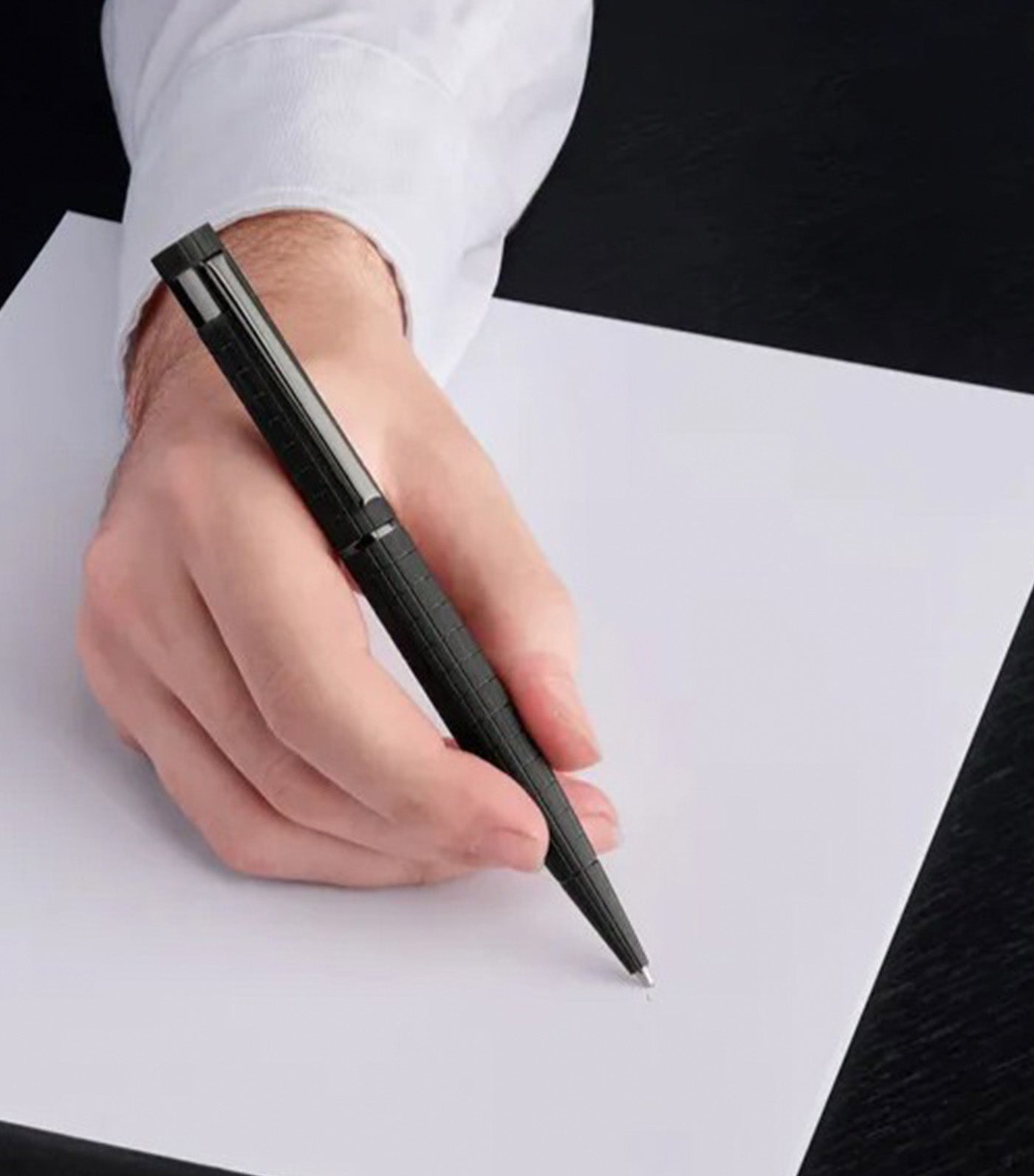 HUGO BOSS Ballpoint Pen Loop Bauhaus Black