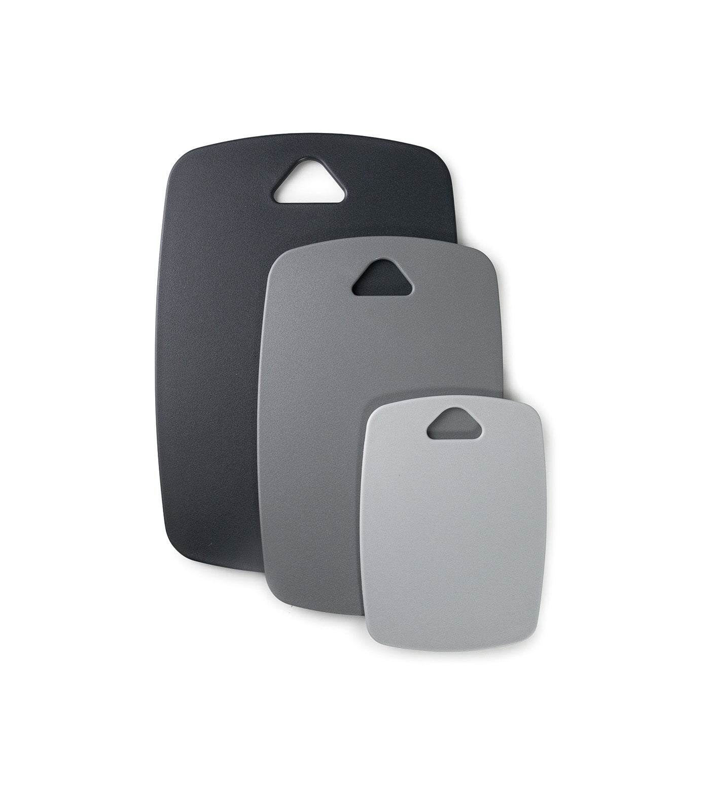 Set of 3 Cutting Boards Gray