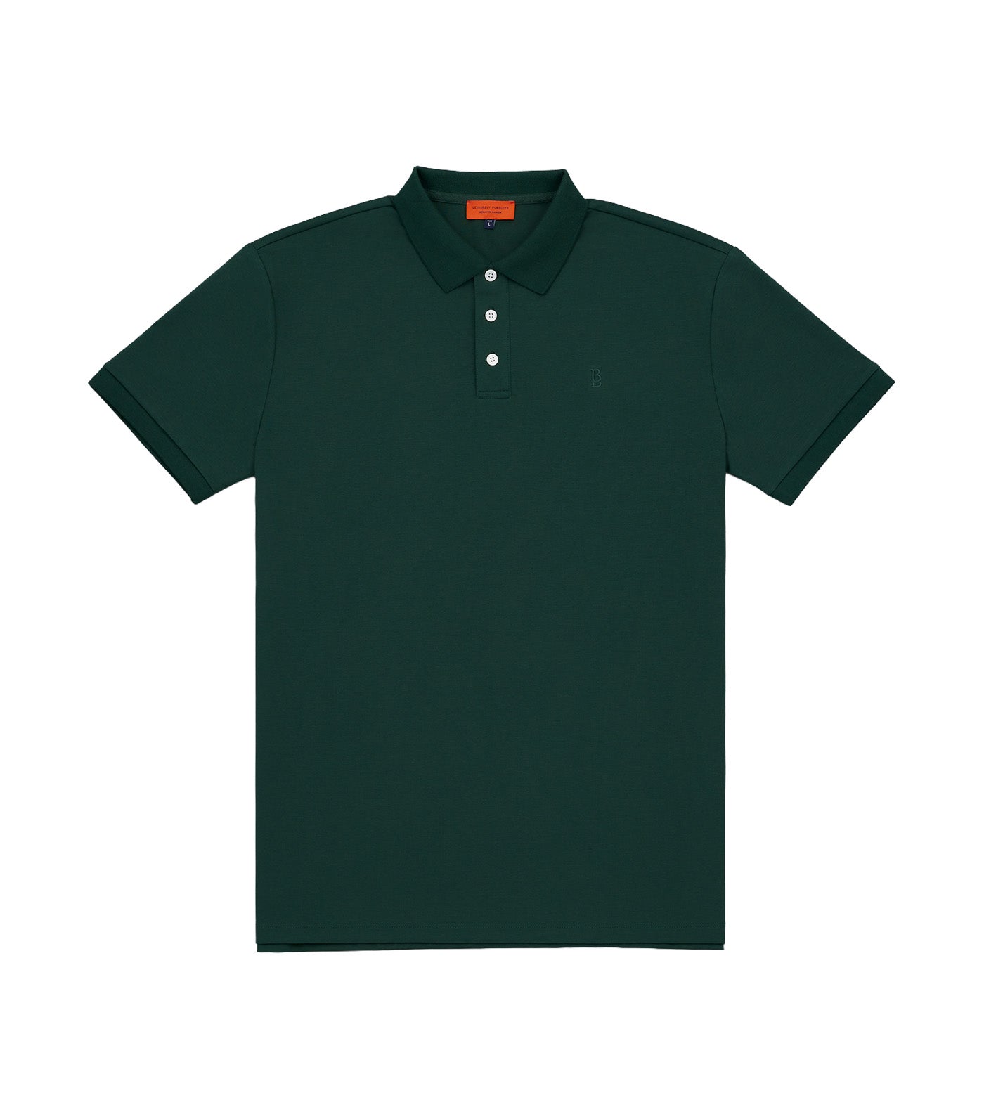 Benjamin Barker Performance Tech Rib Polo Forest/Green