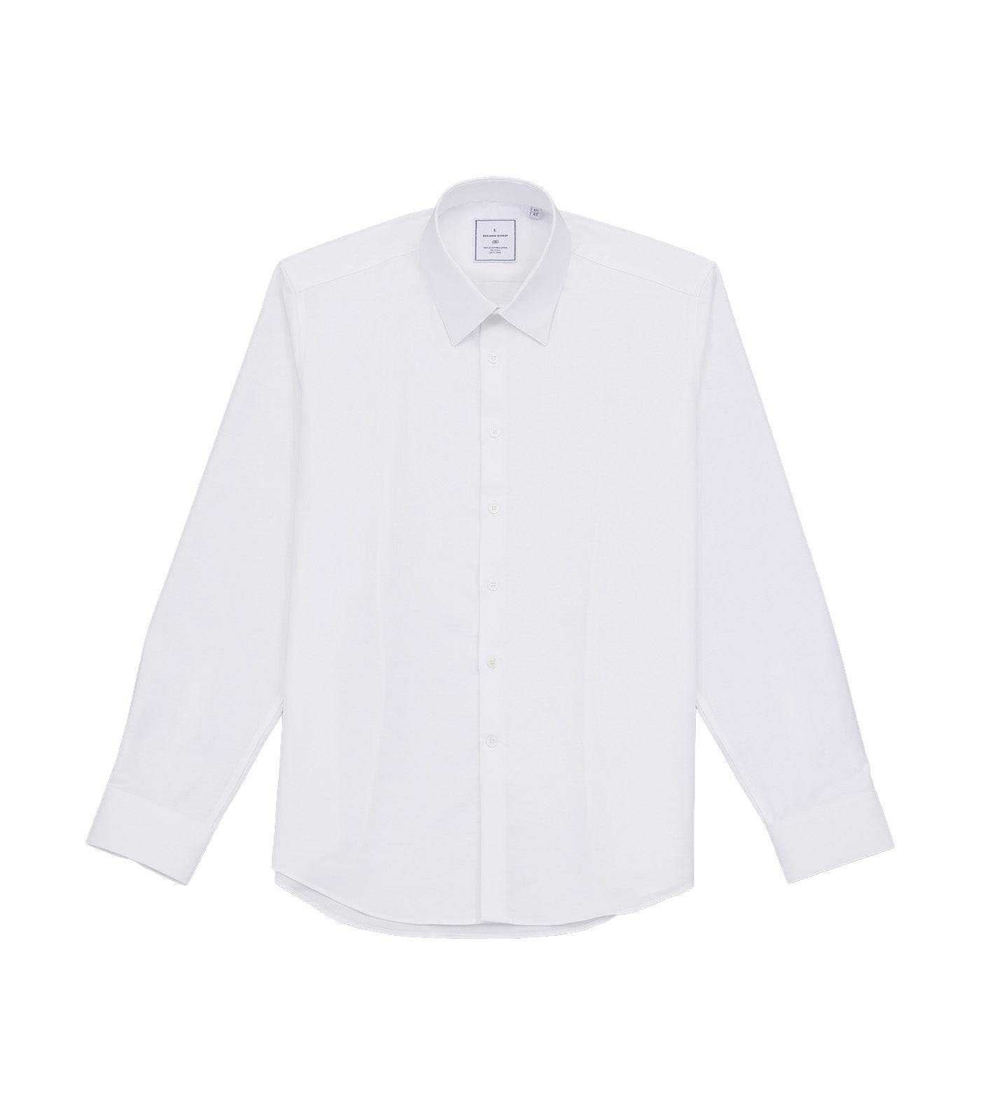 100/2 Supima Shirt Perfect White