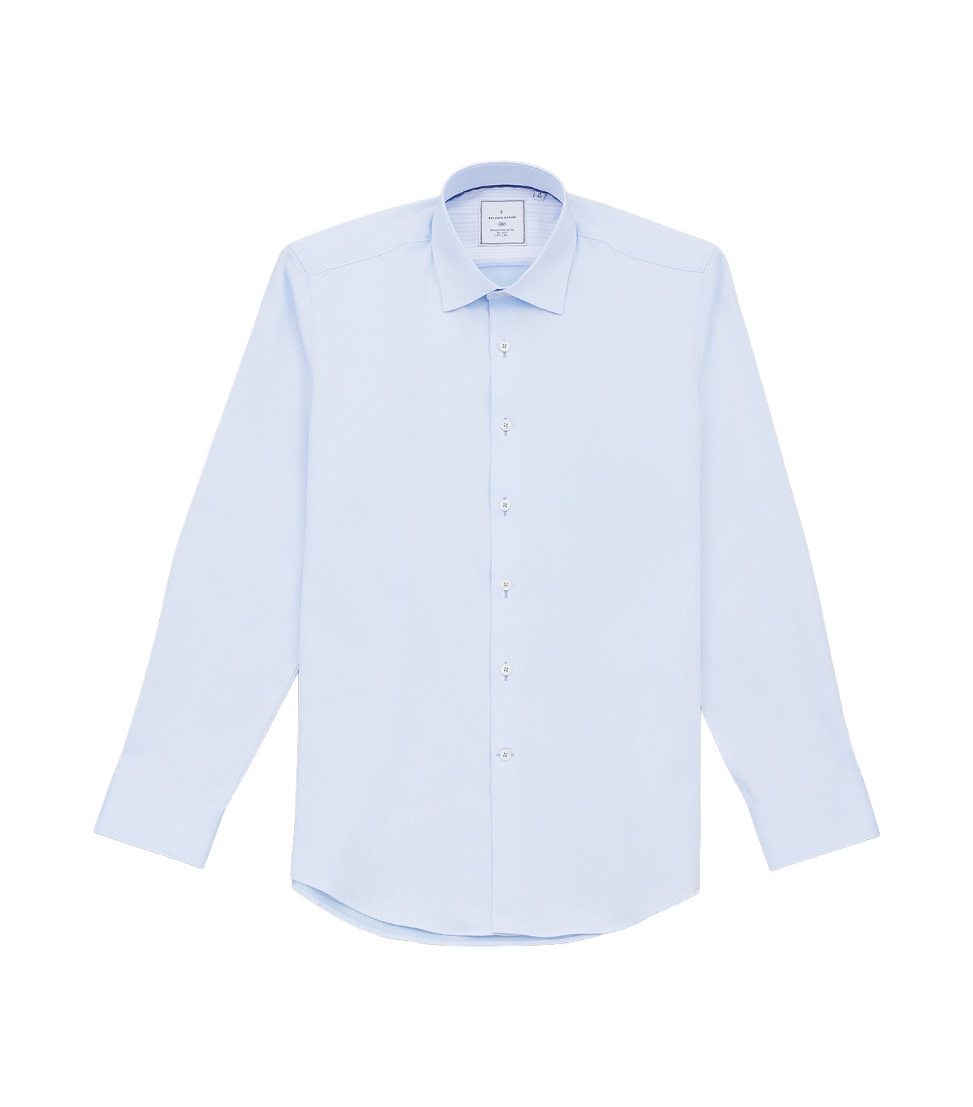 100/2 Herringbone Long Sleeves Perfect Blue