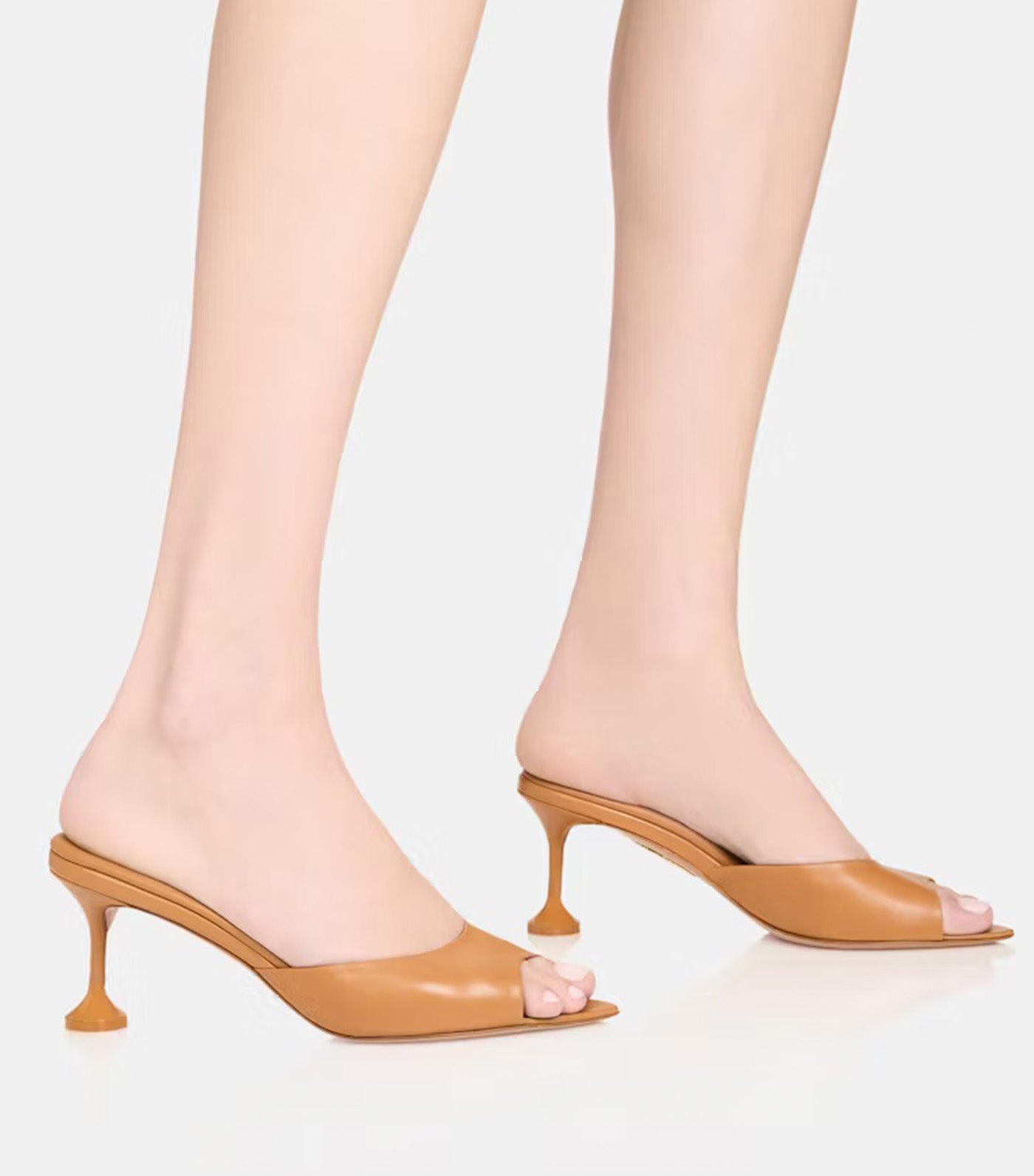 Bisous Mule Light Carameelur