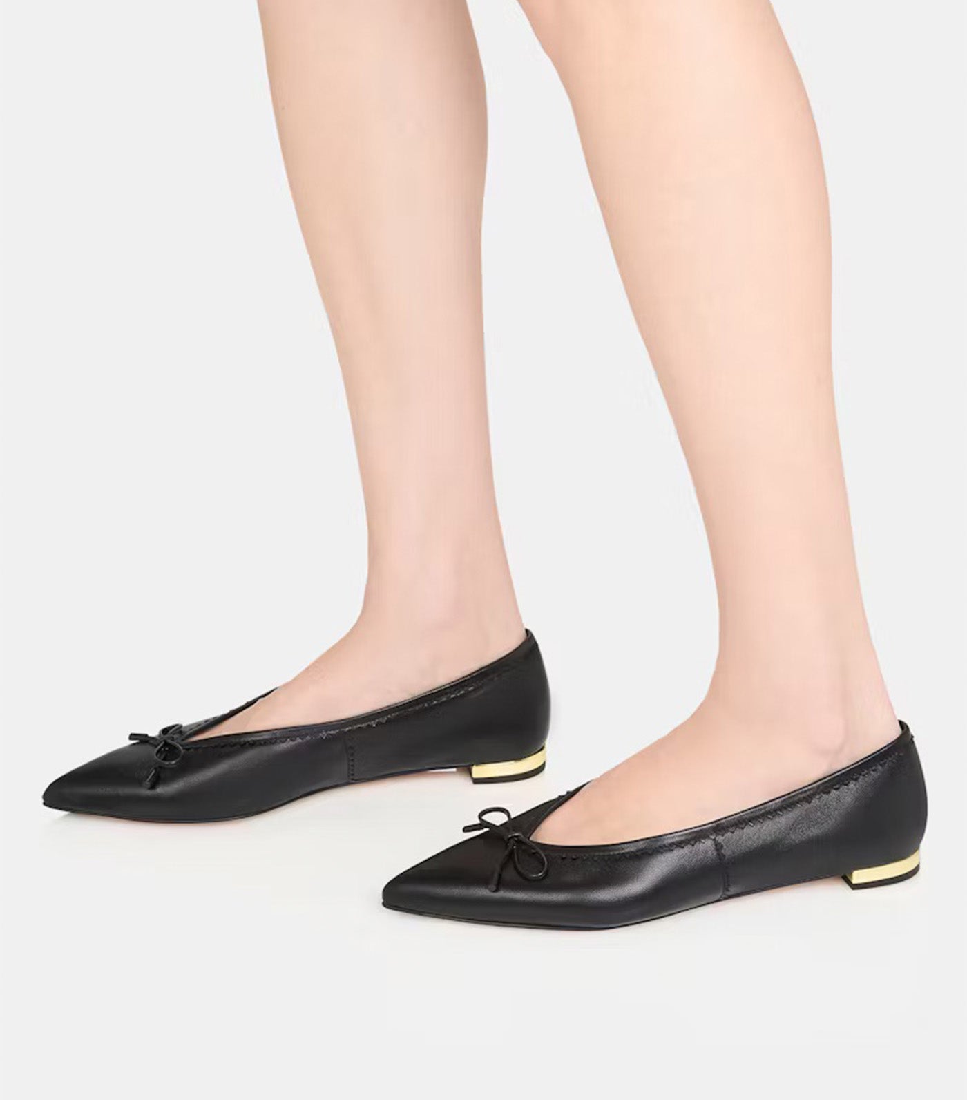 Sylvie Ballerina Flats Black