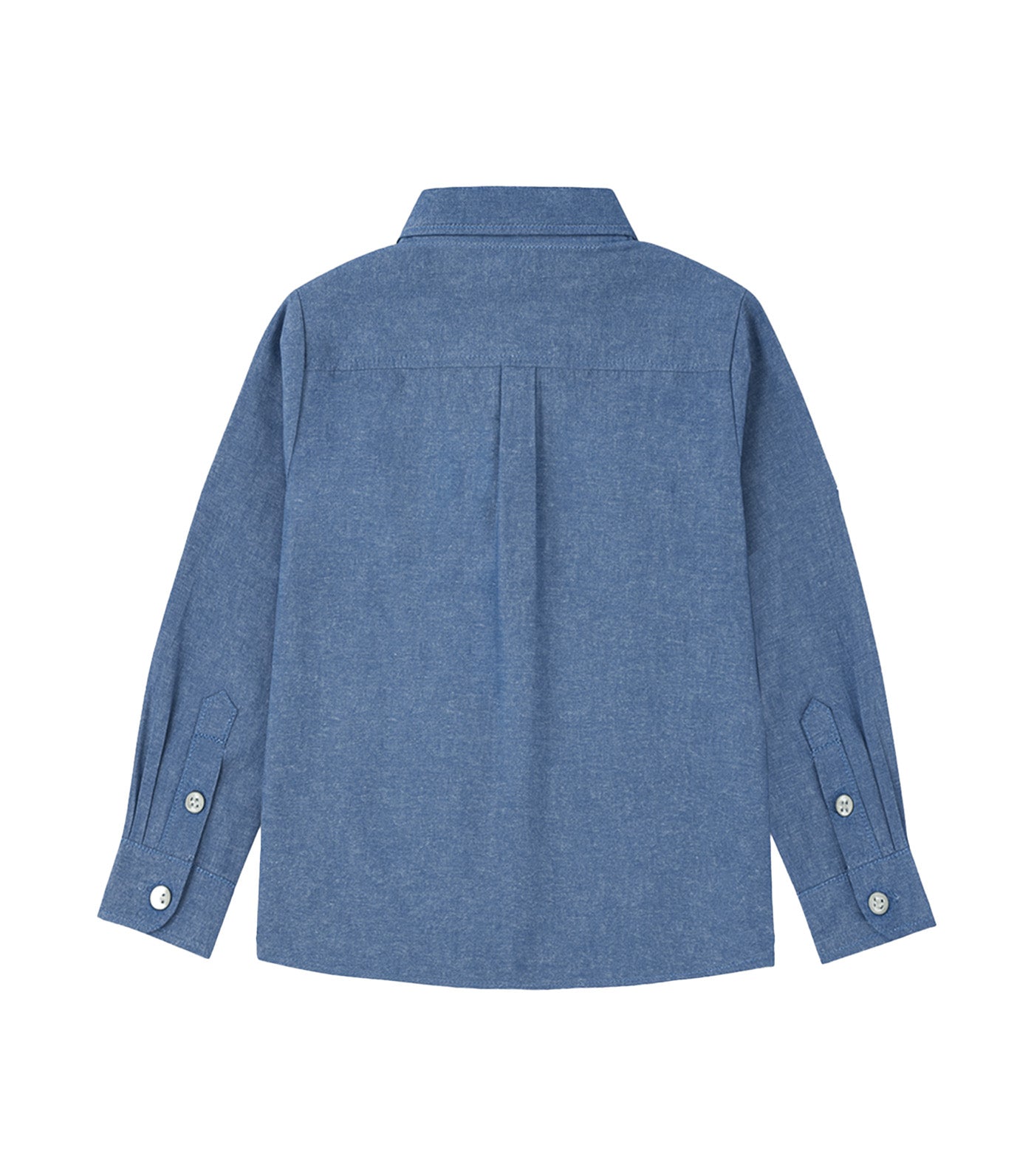 Malcolm Boys Button-Down Long Sleeves Blue