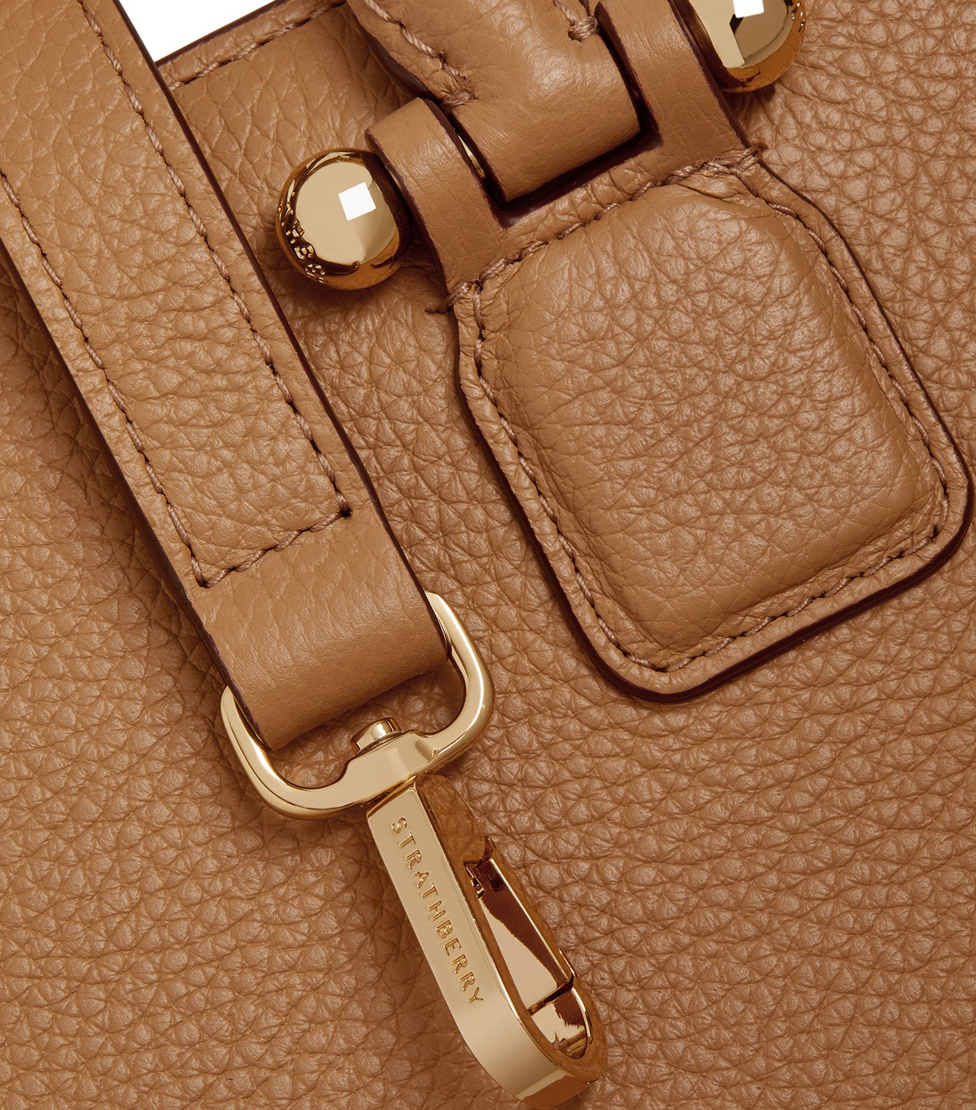 Strathberry Georgia Tote Fine Grain Leather