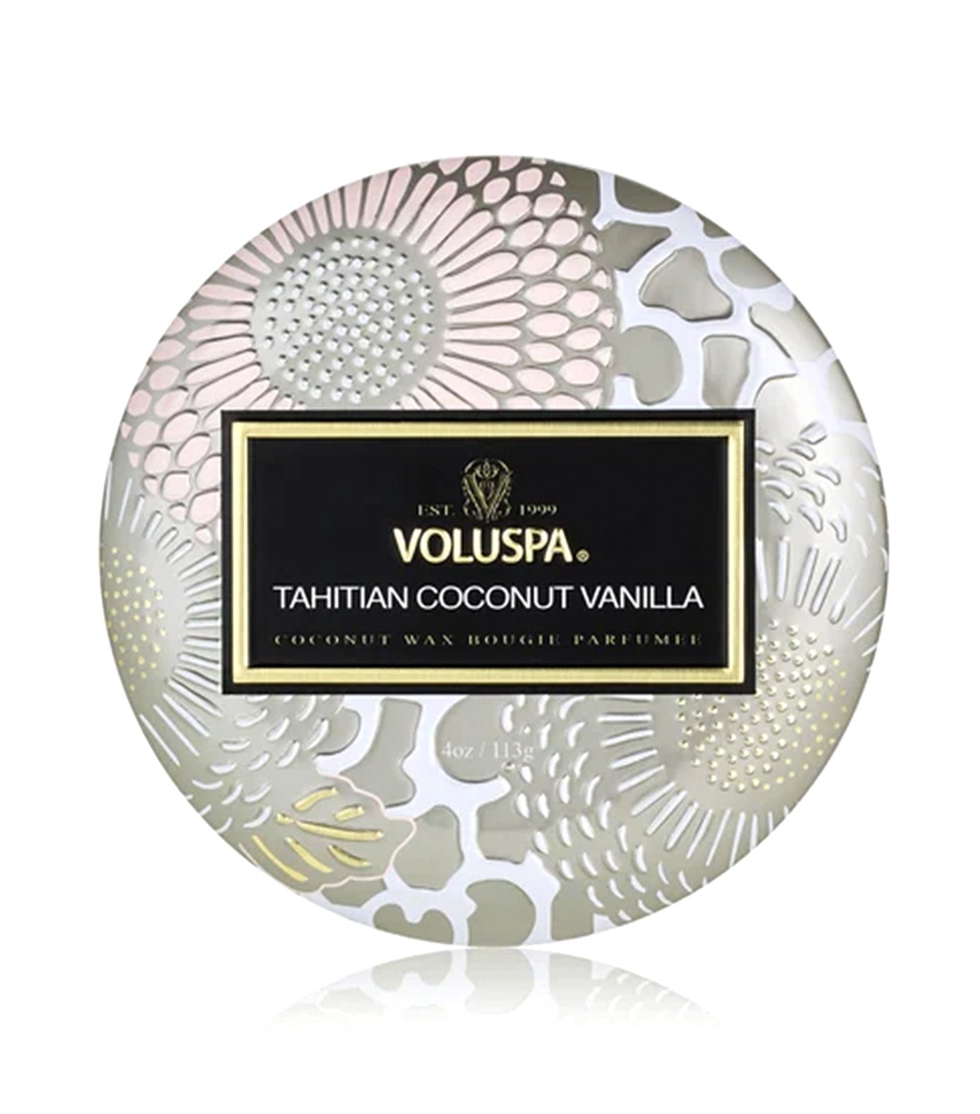 Tahitian Coconut Mini Tin Candle