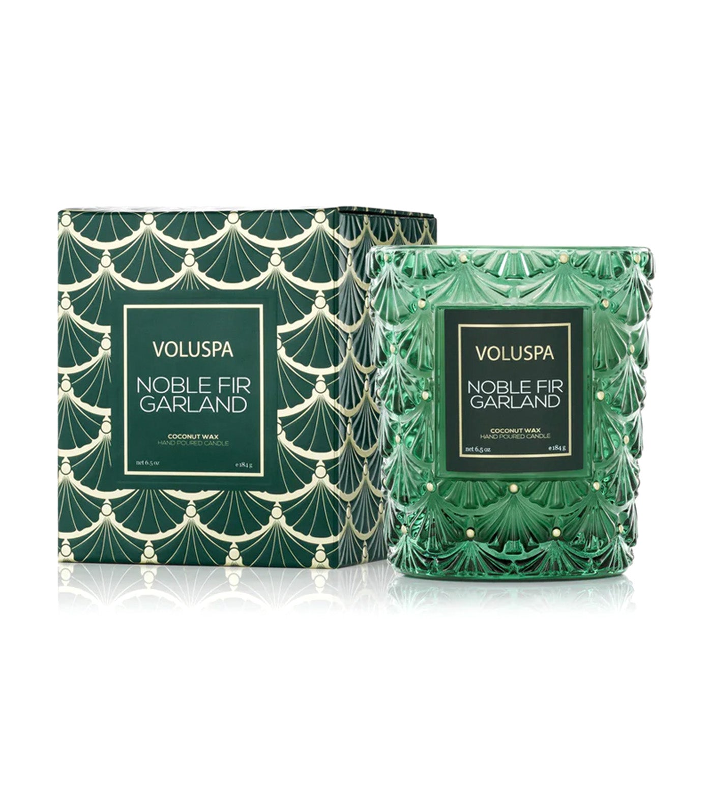Noble Fir Garland Classic Candle