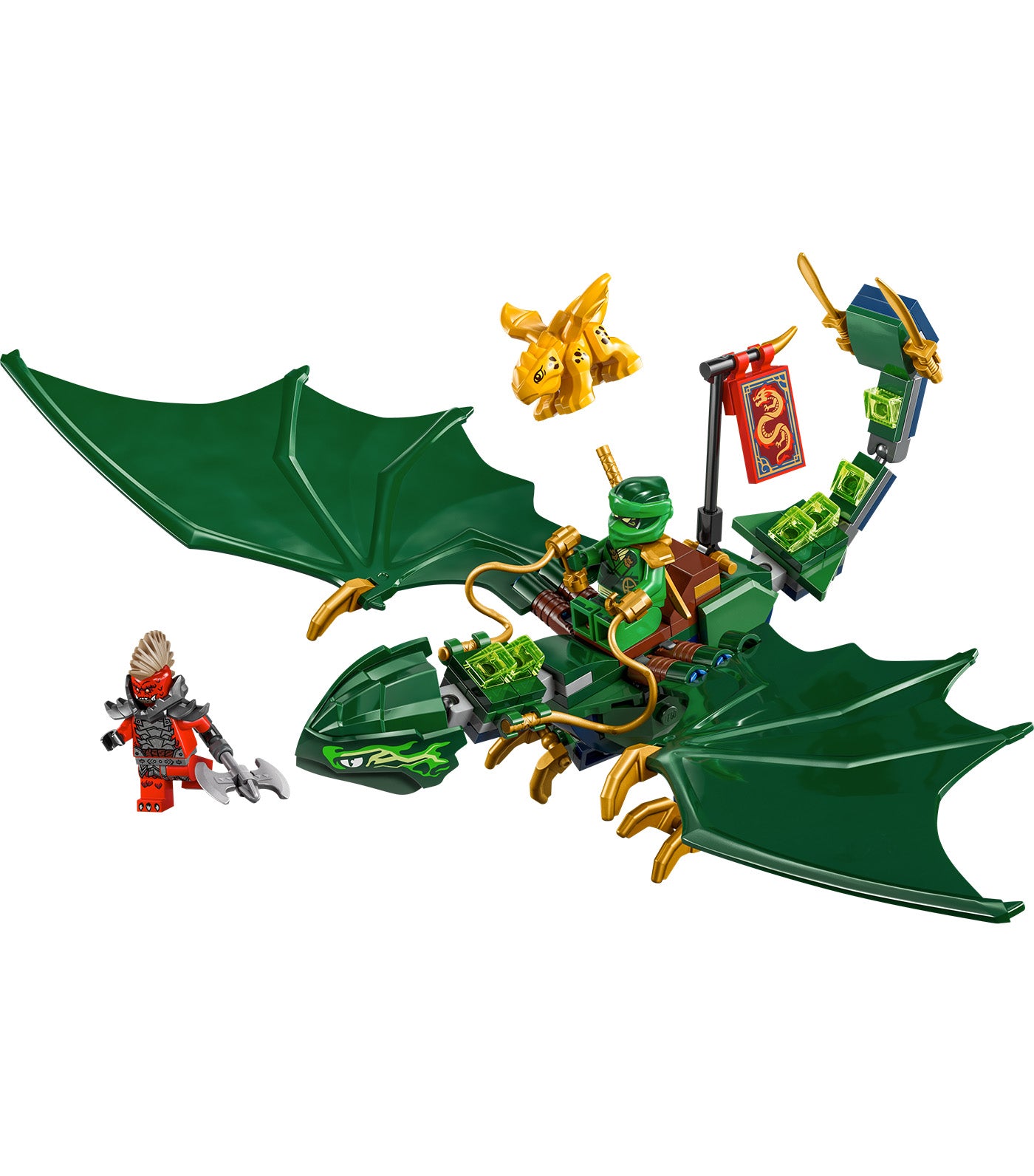 LEGO® NINJAGO® Lloyd's Green Forest Dragon
