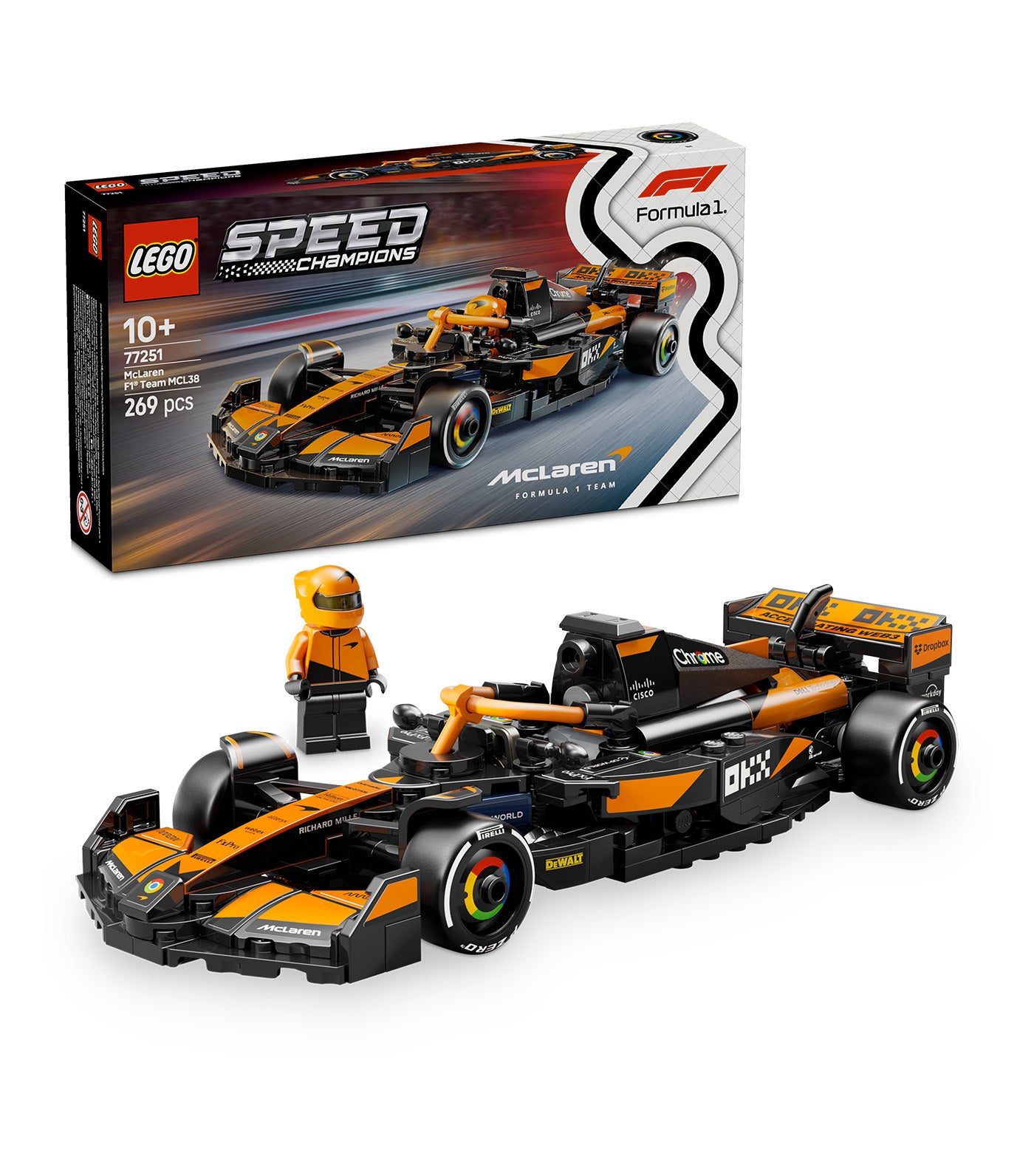 Speed Champions McLaren F1® Team MCL38 Race Car