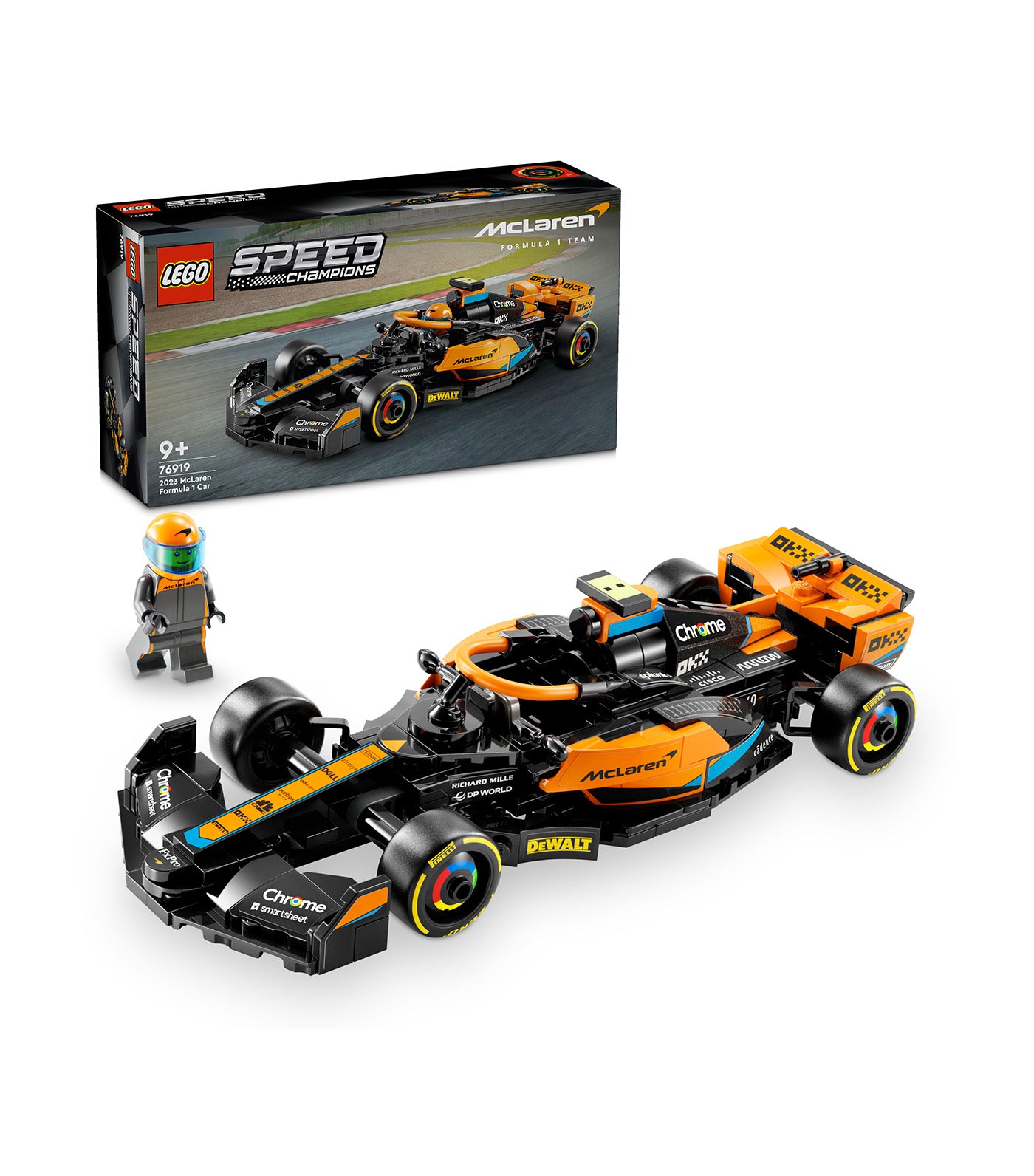 LEGO® Speed Champions 2023 McLaren Formula 1 Race Car