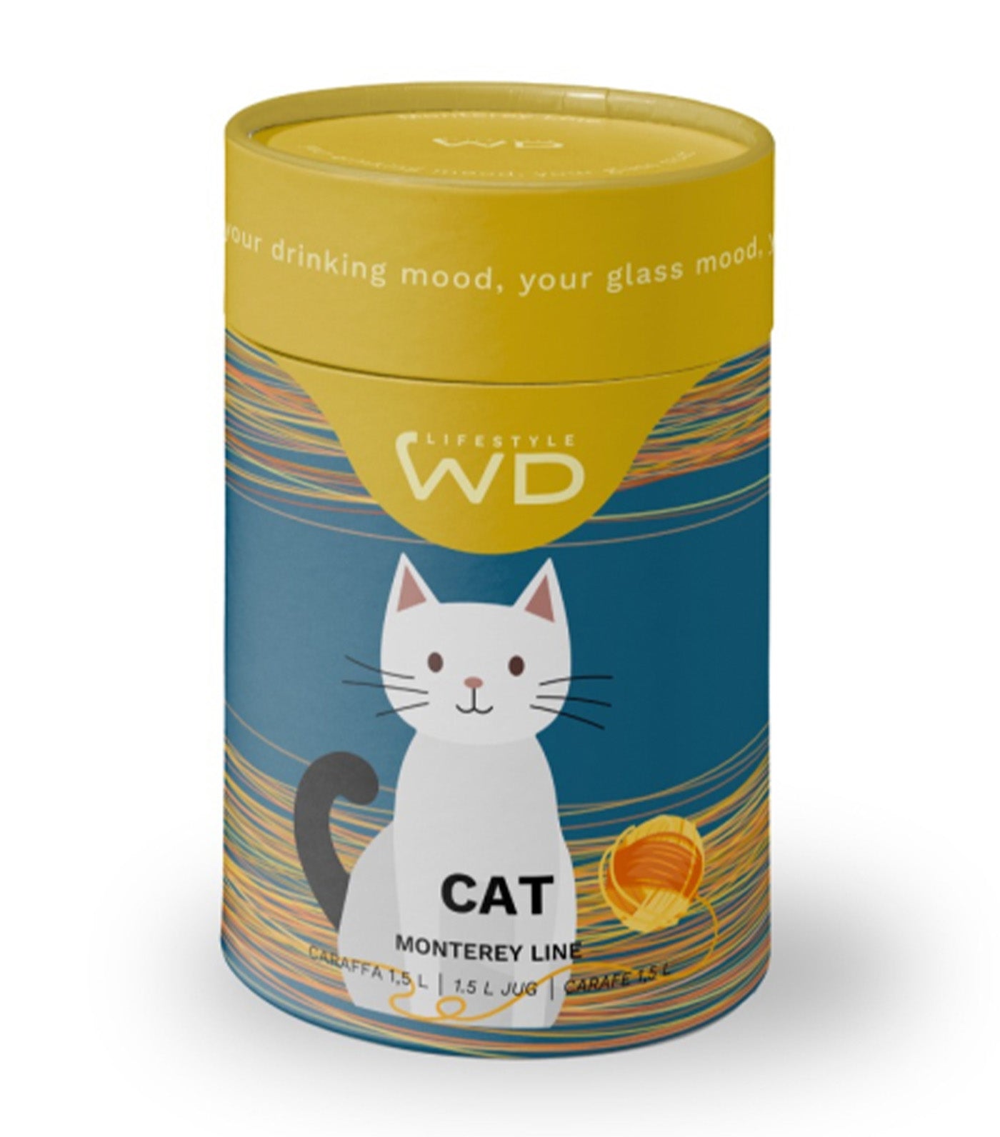 Monterey Glass Line Carafe