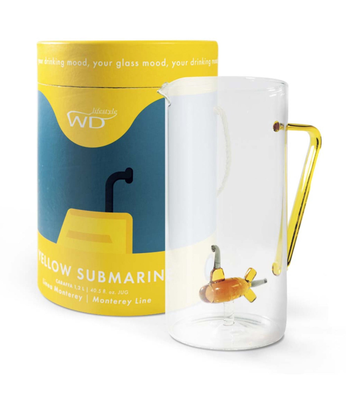 Monterey Glass Line Carafe