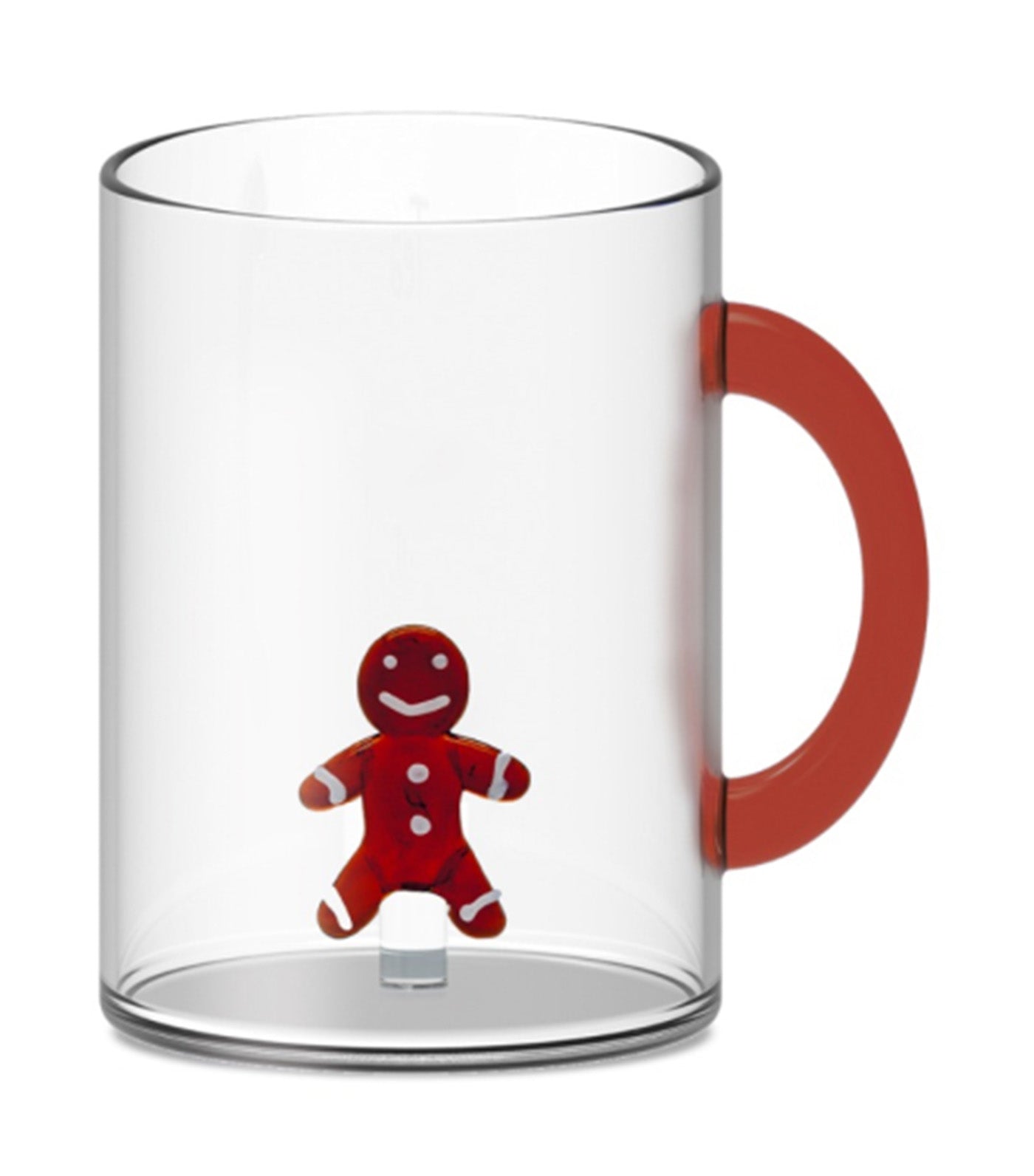 WD Lifestyle Monterey Christmas Borosilicate Glass Mug Gingerbread