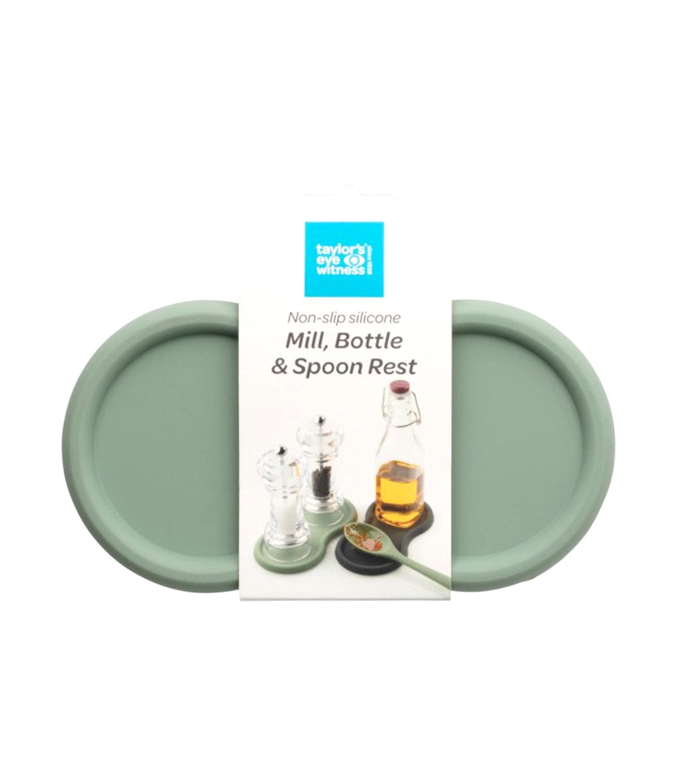 Non Slip Silicone Mill Bottle and Spoon Rest