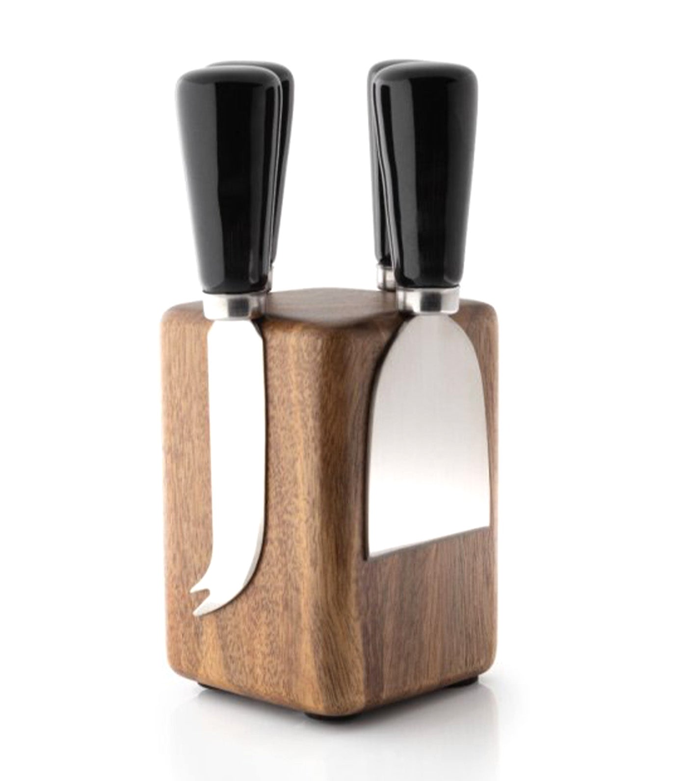 Four Piece Cheese Knife Block Set
