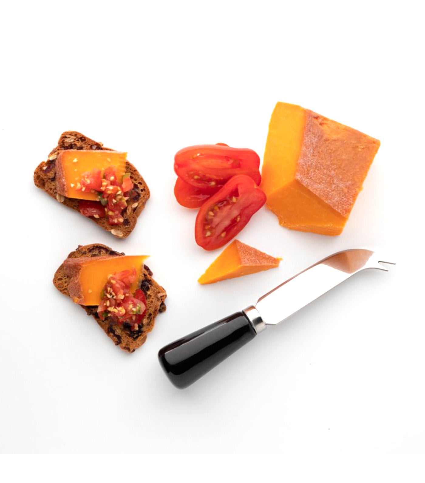 Four Piece Cheese Knife Block Set