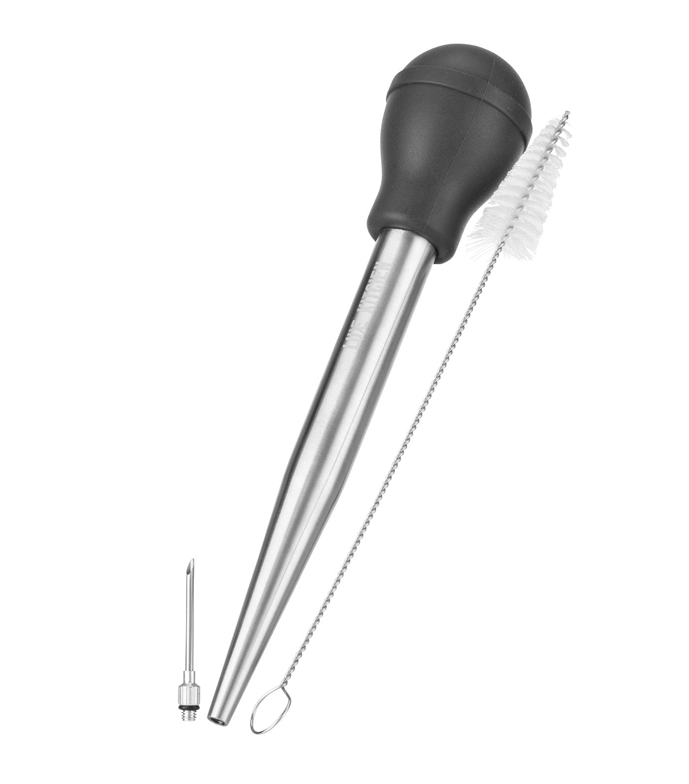 Stainless Steel Baster with Cleaning Brush