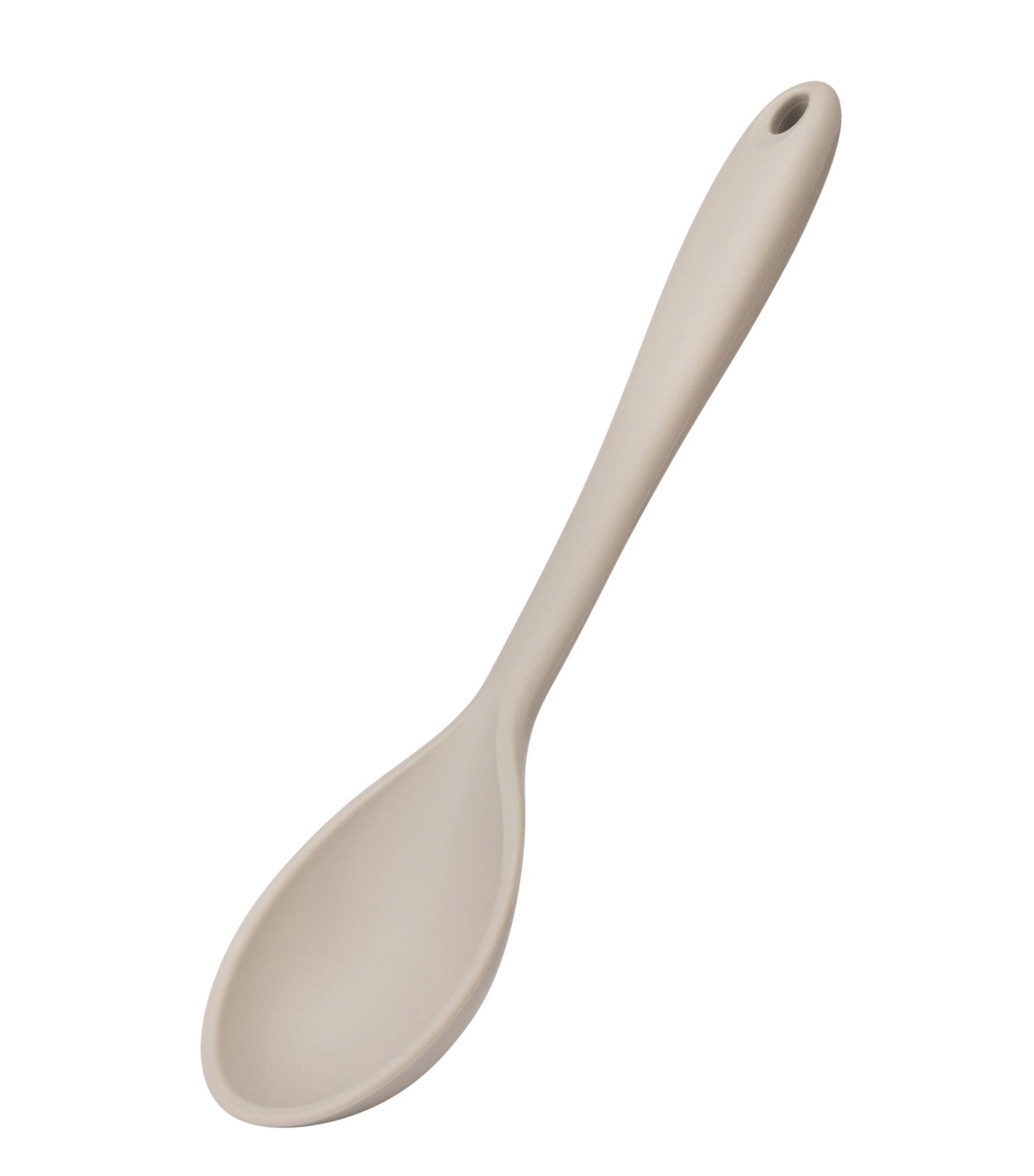 Fusion Twist Silicone Solid Spoon Gray
