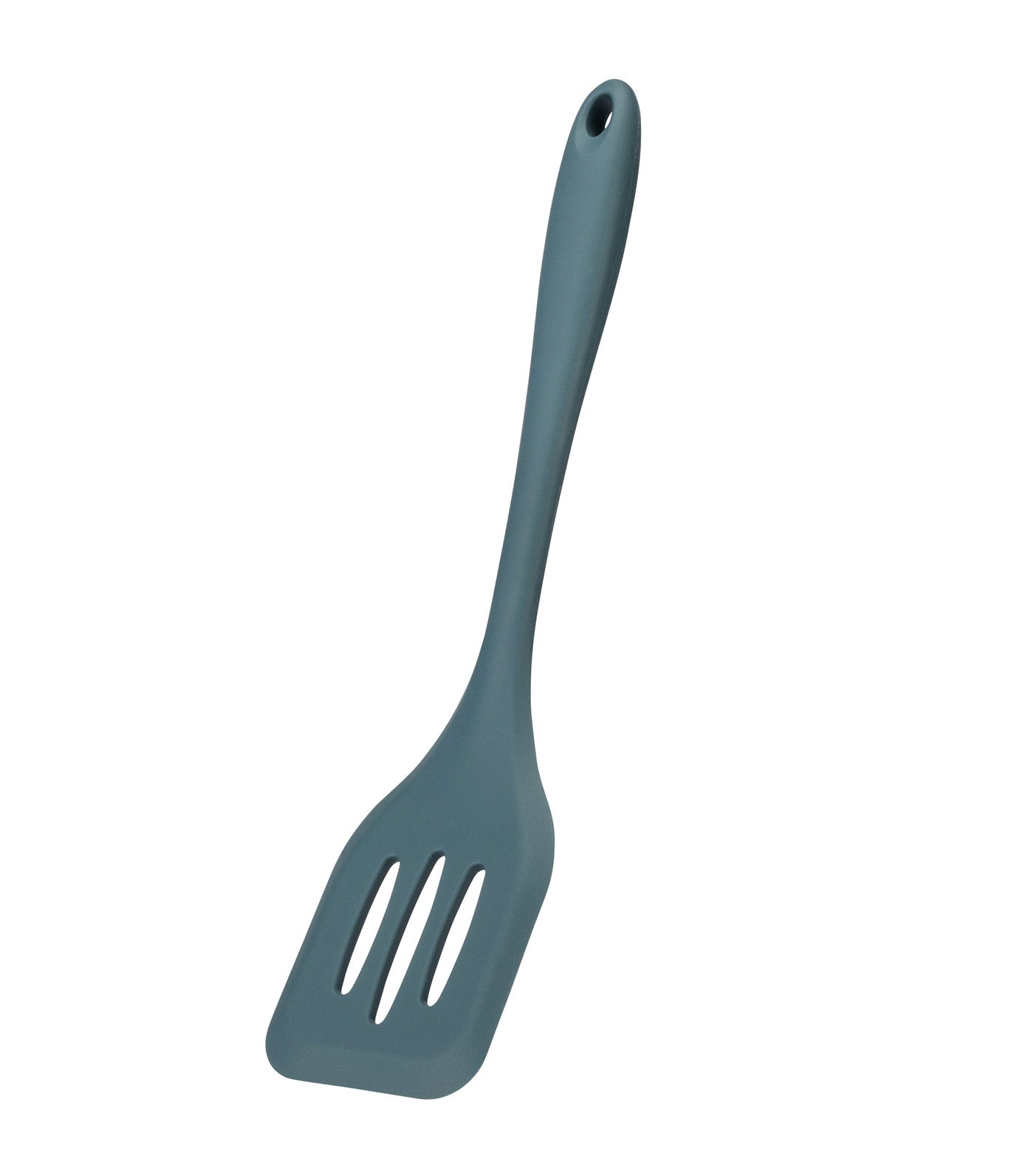 Fusion Twist Silicone Slotted Turner Blue