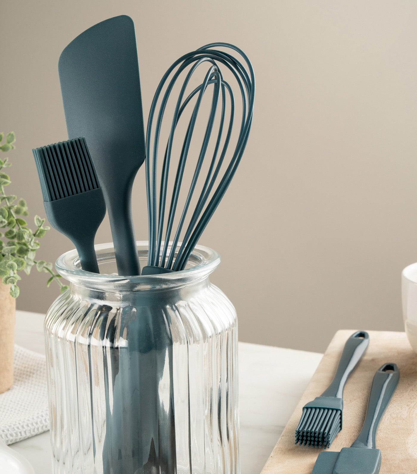 Fusion Twist Silicone Spatula Blue