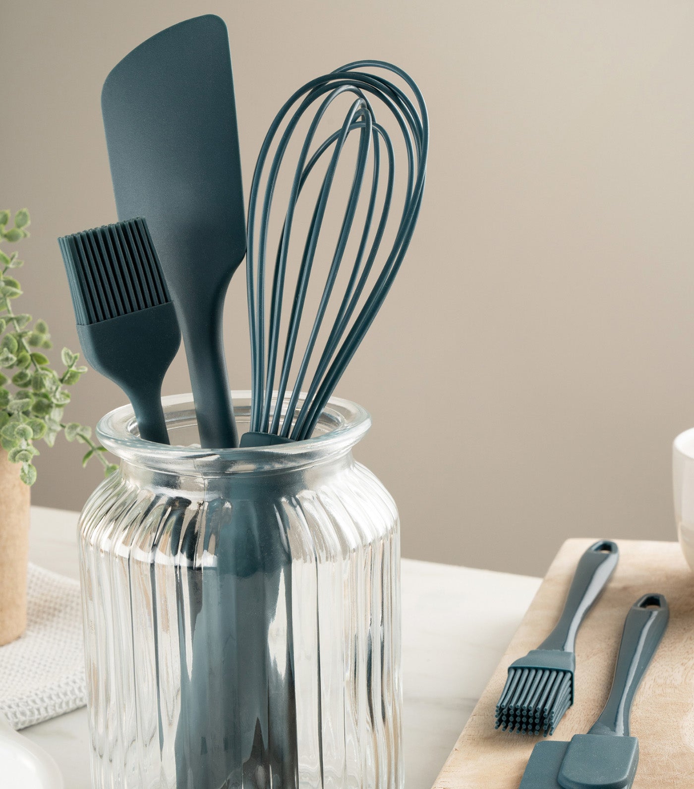 Fusion Twist Silicone Pastry Brush Blue