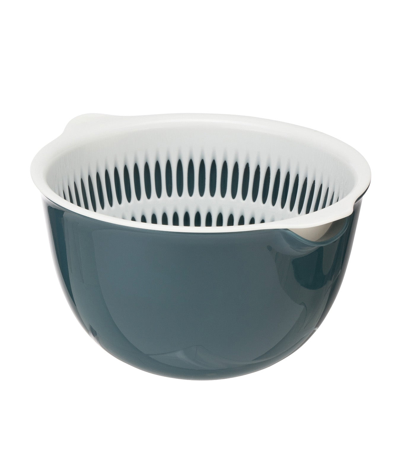 Twist Mini Colander and Bowl Set Blue