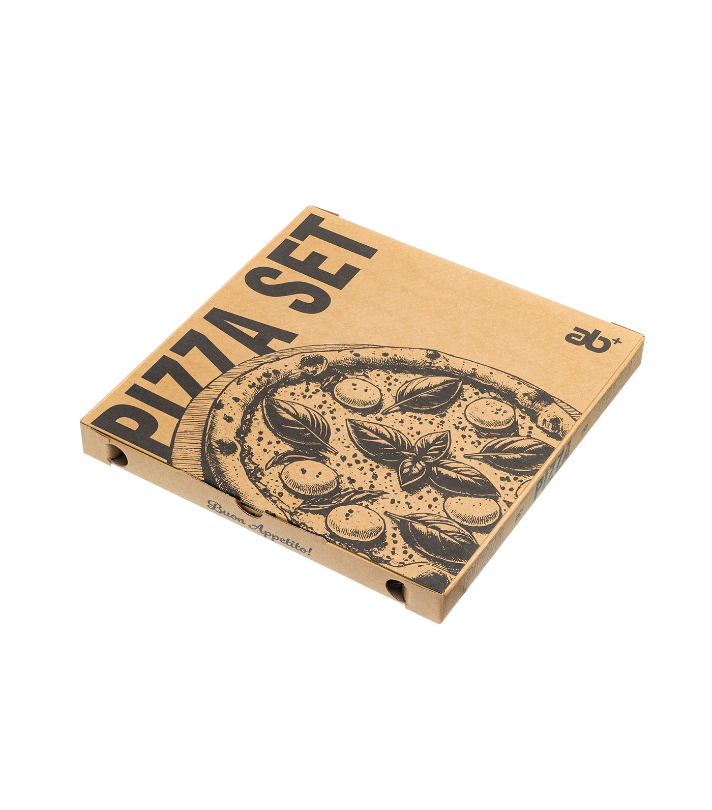 Pizza 5-Piece Set, Stainless Steel, Pizza Style Avana Box