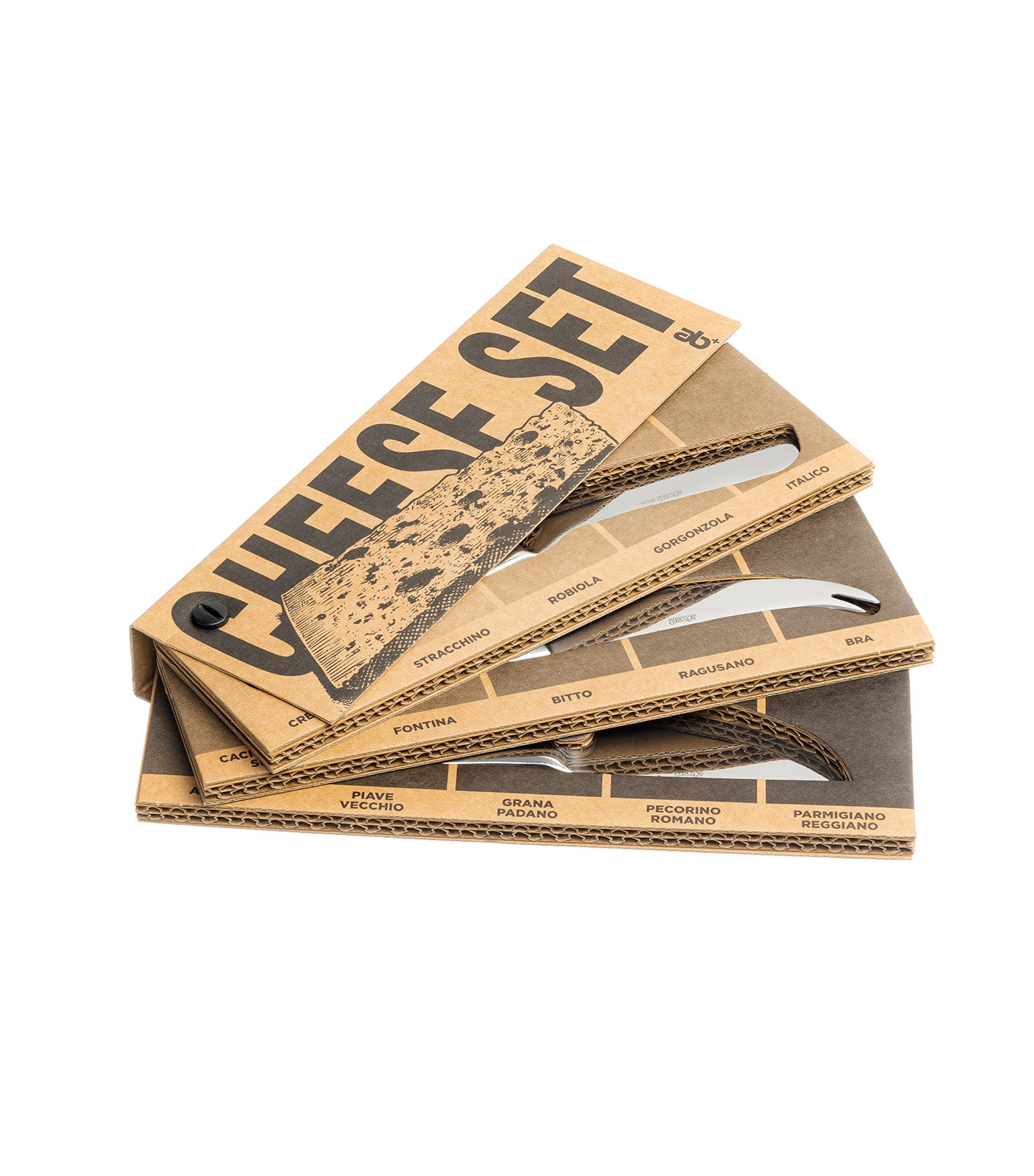 Cheese Knives 3-Piece Set, Avana Box
