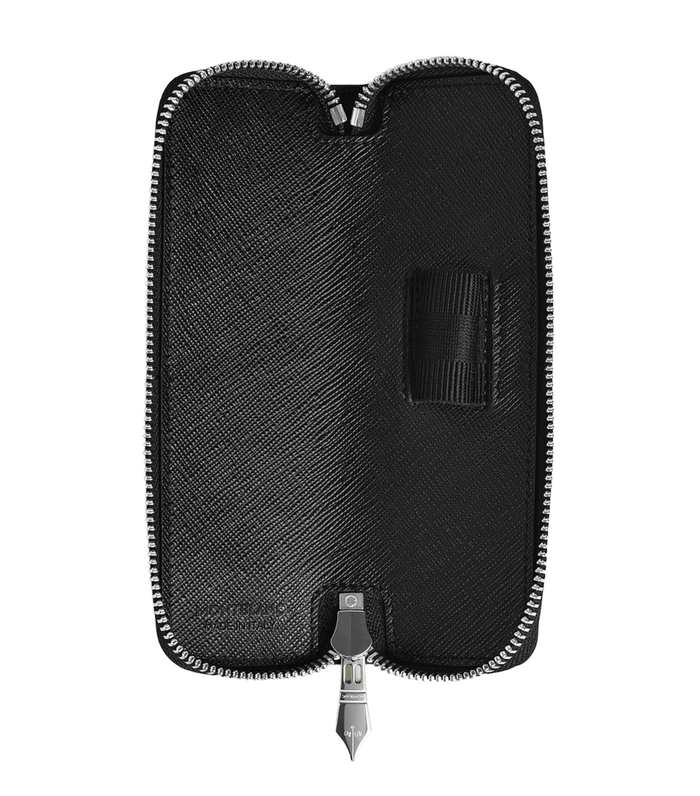 Sartorial 1 Pen Pouch with Zip Black