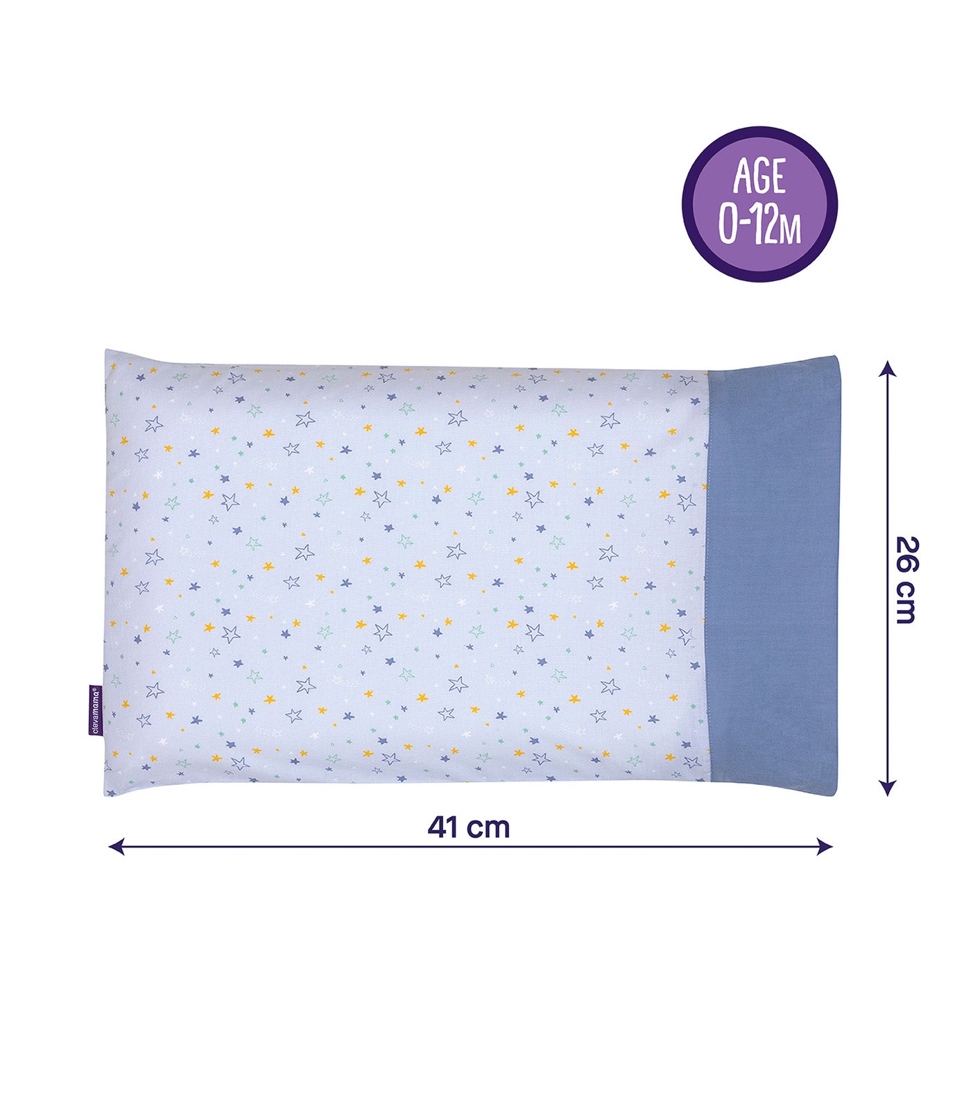 Baby Pillowcase - Blue