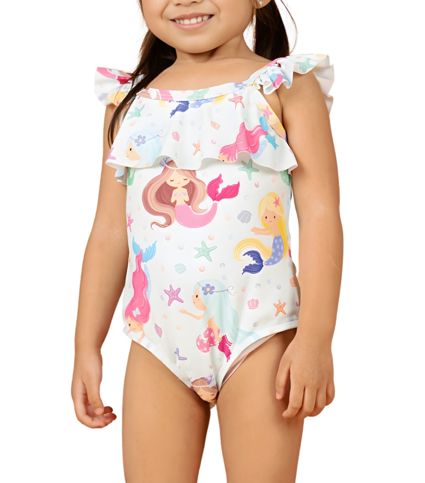 Little Darya One Piece Swimsuit Mermaid