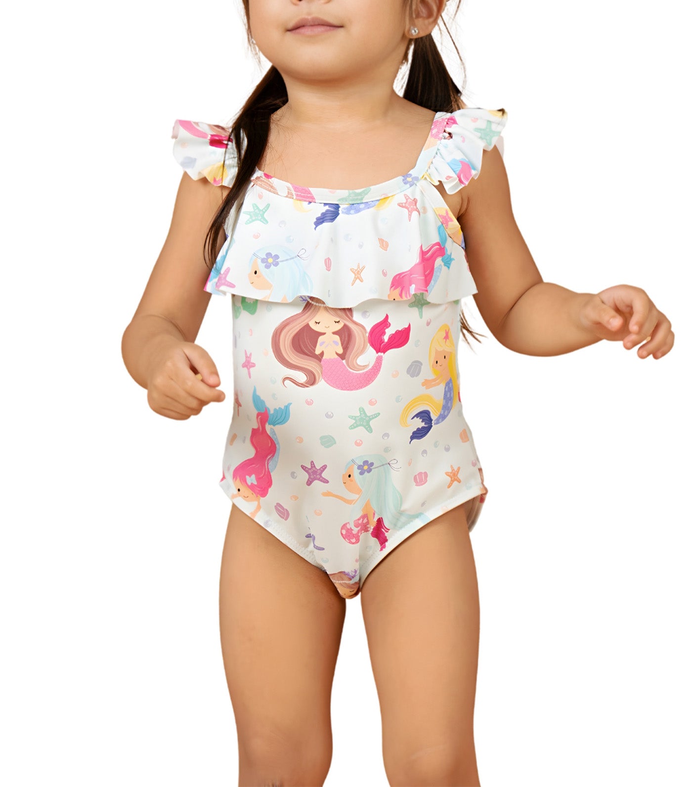 Little Darya One Piece Swimsuit Mermaid